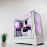 R5🚨White P2P Gaming PC V2 |⚙️5700XT| Brand New✨ |