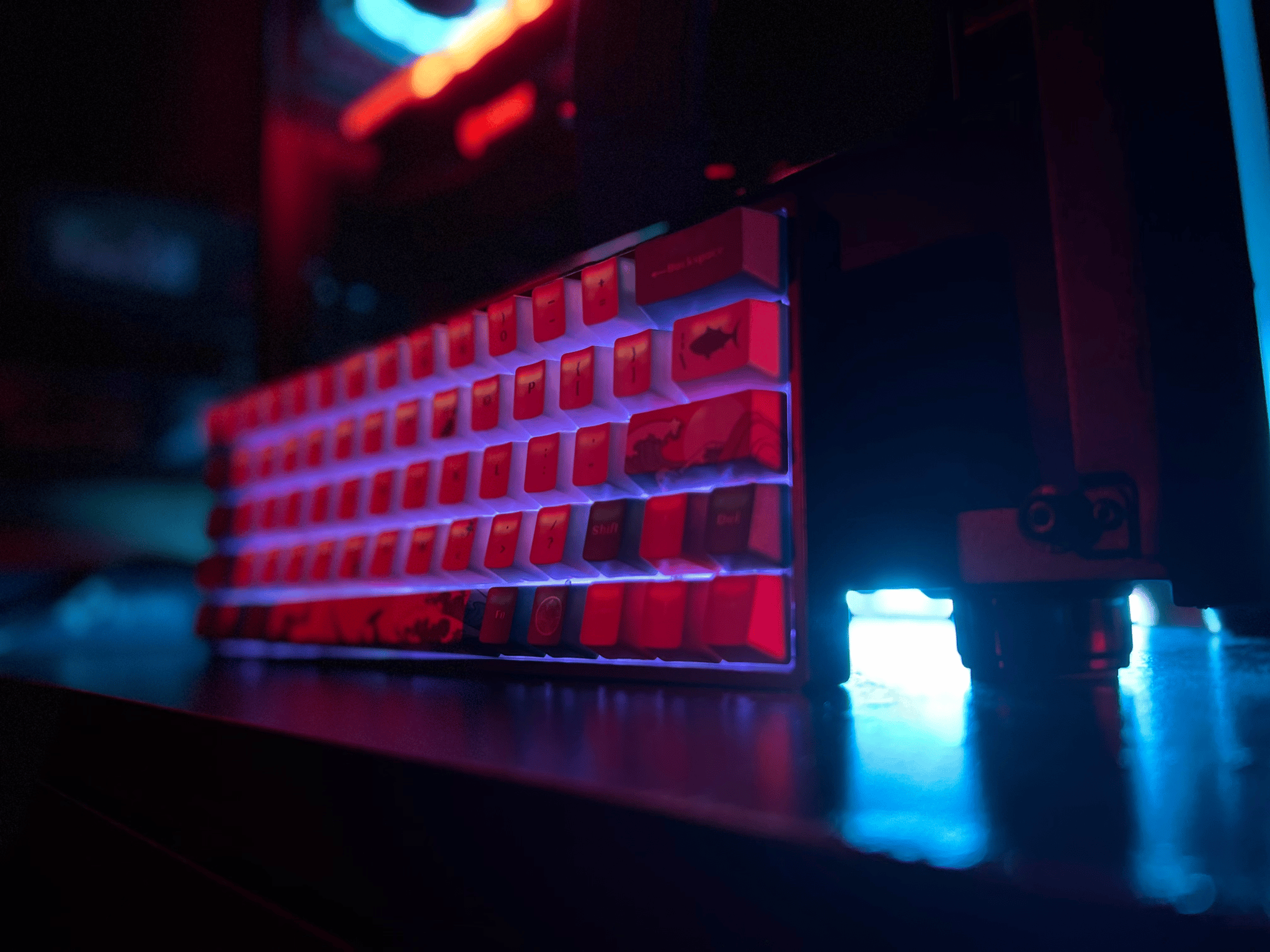 (CLEARANCE SALE) Daitengu (大天狗) 👺👺 || Core i5-12600KF/RTX 3080 Themed PC and Keyboard Bundle