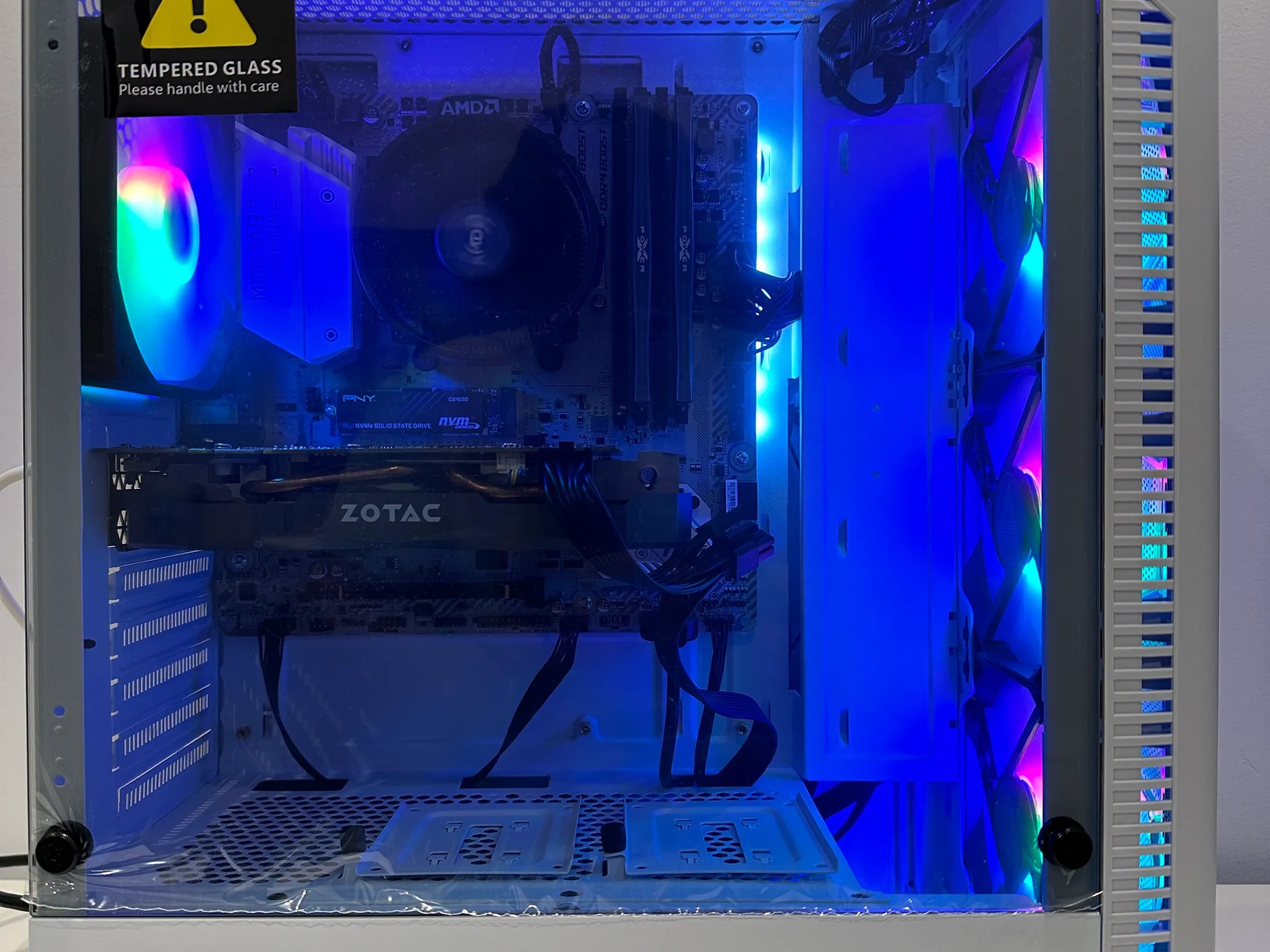 🪁 Starter Gaming PC🪁-Nvidia GTX 1060 6GB-AMD RYZEN Ryzen 3 3100 4/8 CT-16GB DDR4 RAM-512GB NVME