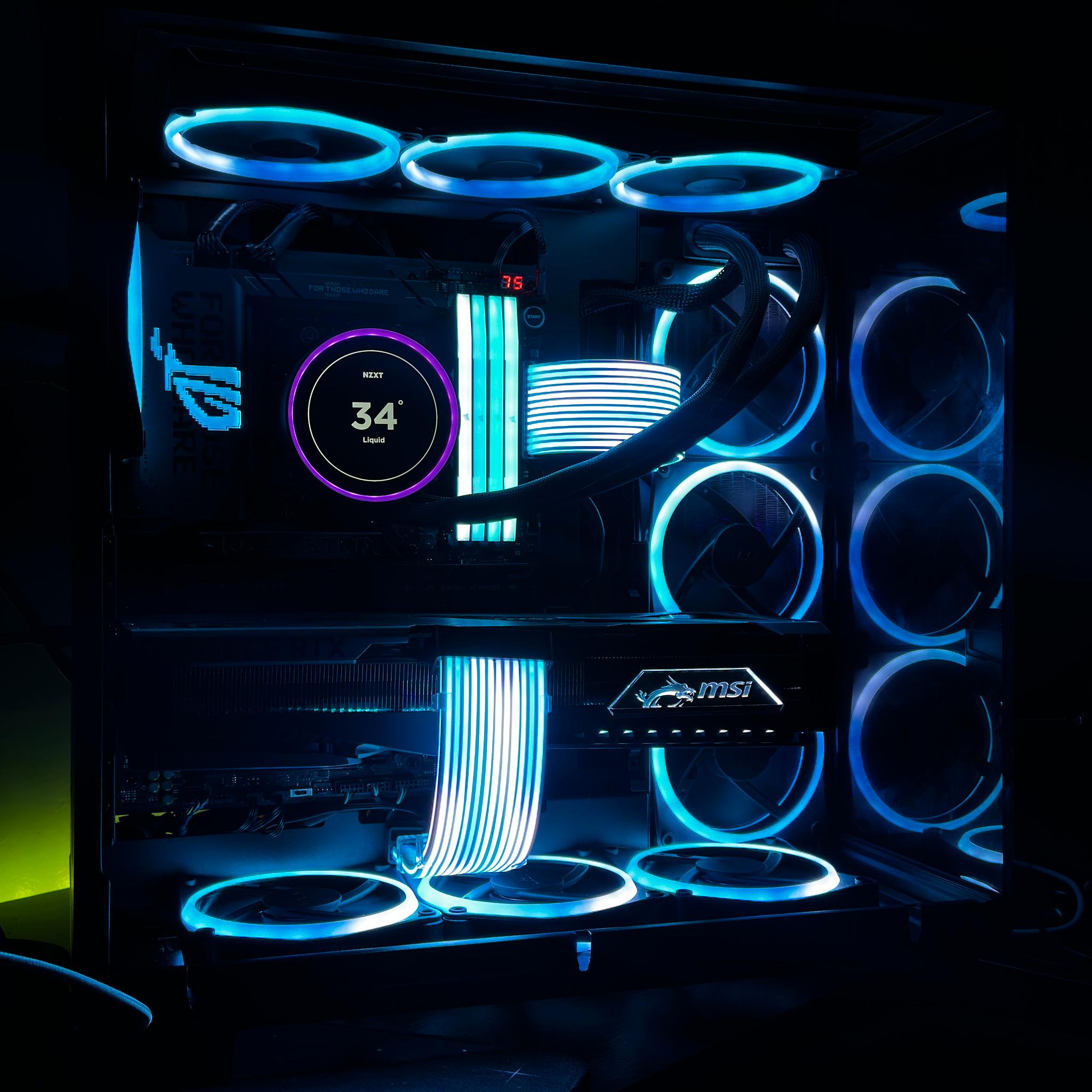 👾RTX 5070Ti + 9800X3D Gaming PC | 32GB DDR5 RAM | 2 TB SSD👾