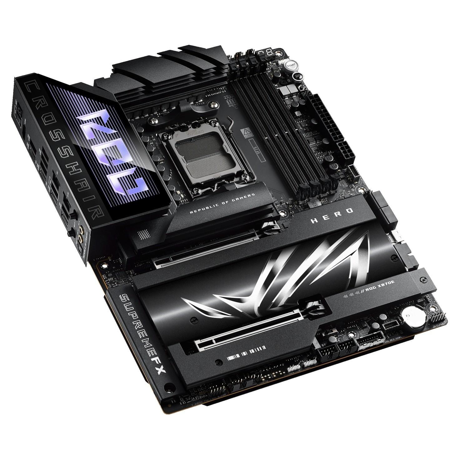 ASUS ROG CROSSHAIR X870E HERO AM5 DDR5 ATX Motherboard - Open Box Board Only