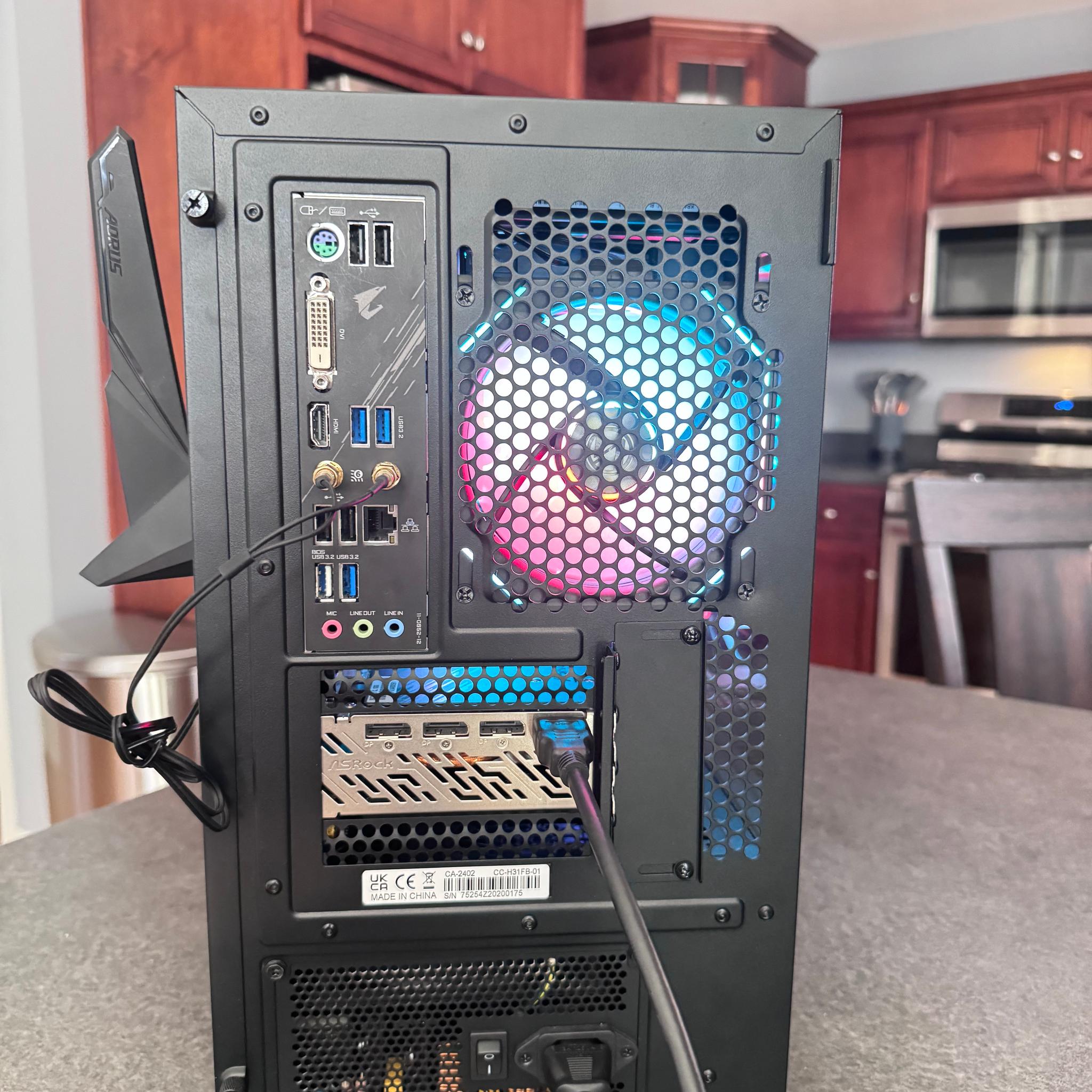 High-End 1440p Gaming PC | Ryzen 7 5700X3D + RX 7700 XT | Clean RGB Build