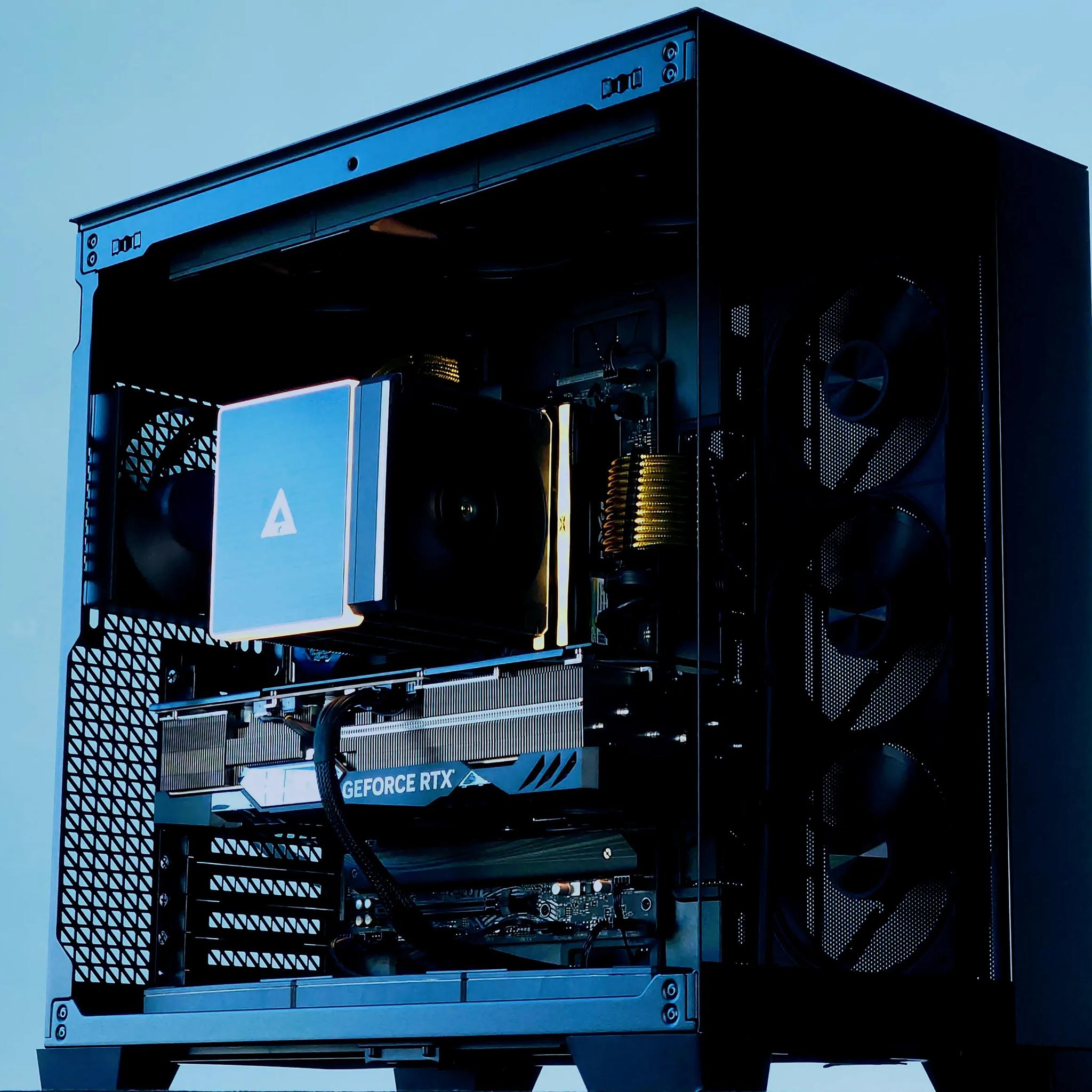 🖤💛The BEASTLY RTX 4080 Gaming PC 🌕RTX 4080 16GB🌕AMD Ryzen 9 7900X 12-Core🌕32GB DDR5🌕2TB NVME