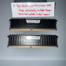 Two sticks of 8gb Corsair DDR4 Ram *READ DESCRIPTION*