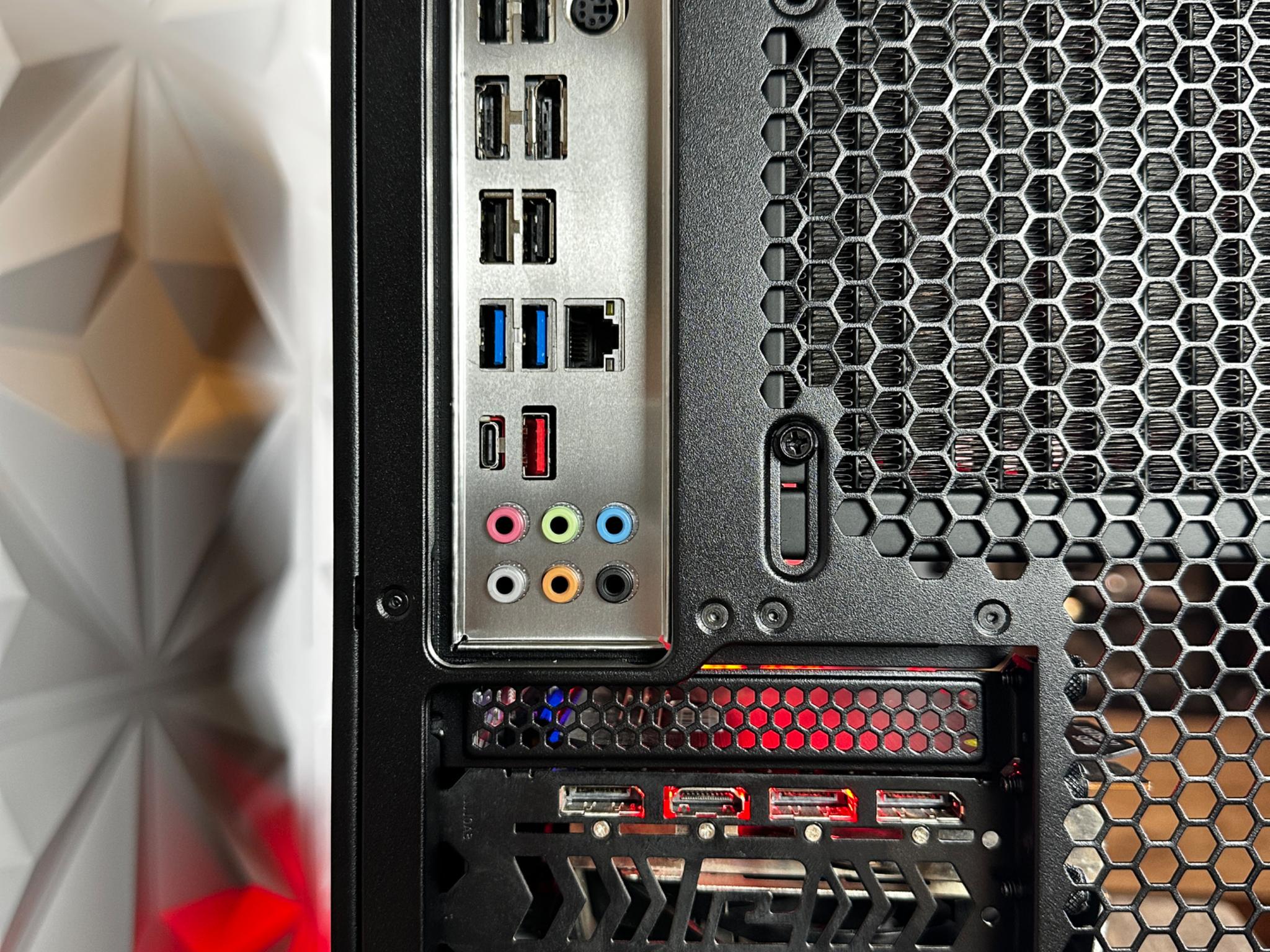 ⚫️"Red Devil"👹 1440P Gaming PC | Ryzen 5 5600x 6C/12T | Radeon 6700xt | 32GB DDR4 | 1TB M.2 SSD |