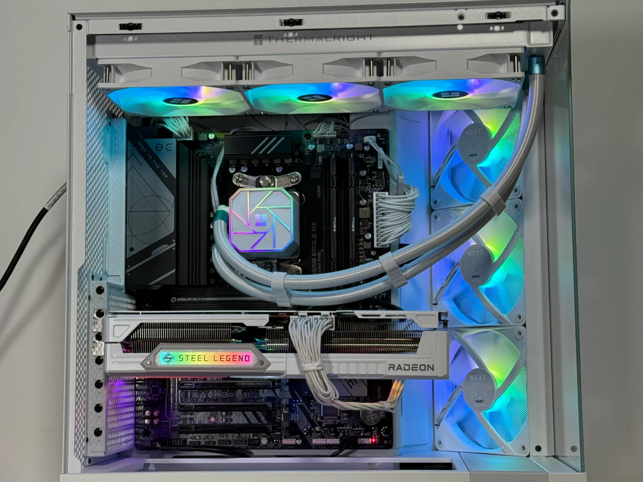 RX 9070XT STEEL LEGEND Ryzen 7 7800x3d Gaming PC