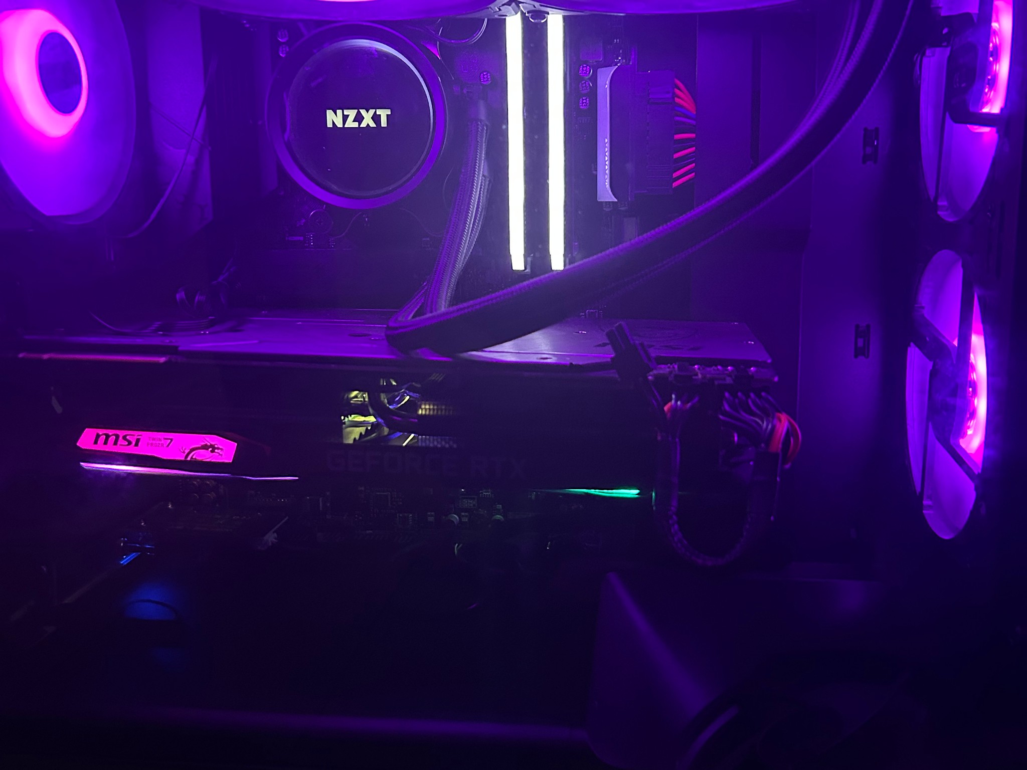 🥶Black Ice 🧊 Ryzen 5 5600x| MSI 2070 Super Twin Frozr| 32Gb 3600mhz| 1 TB Nvme