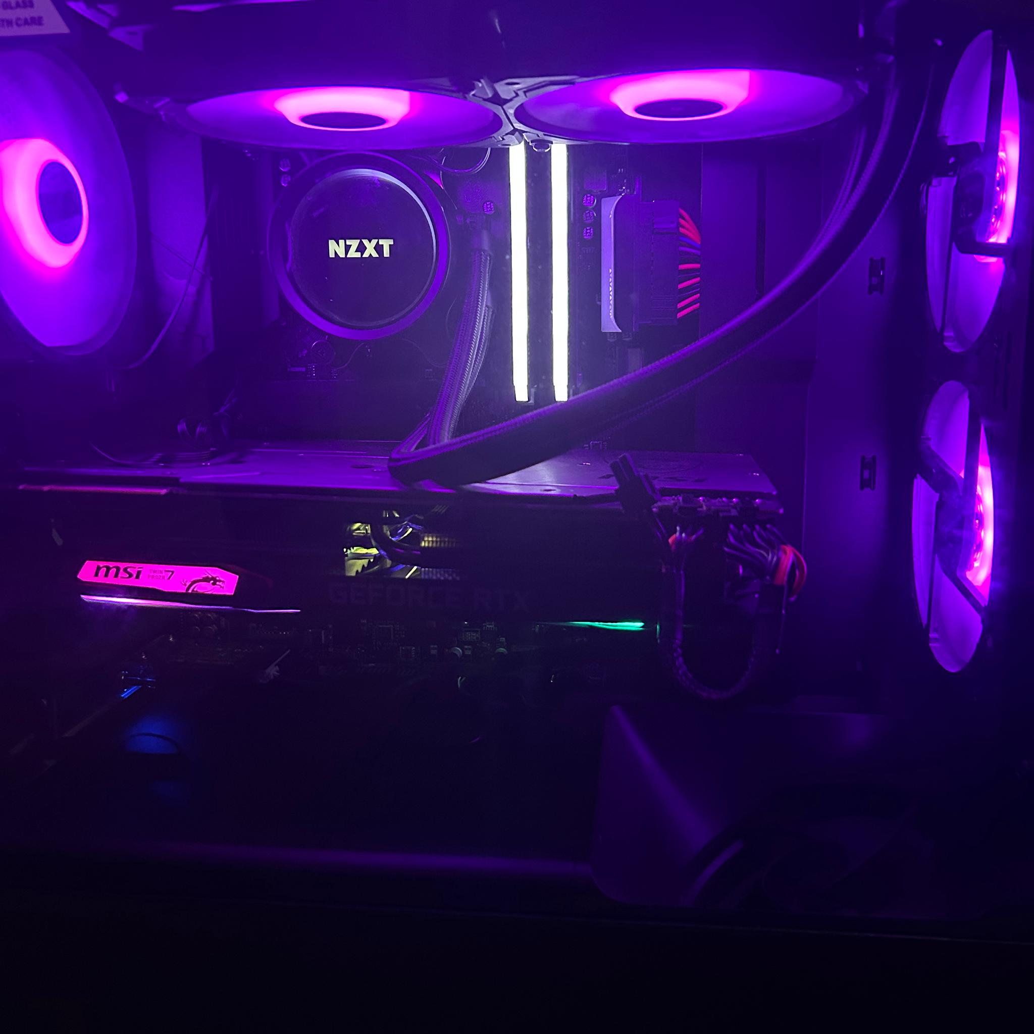 🥶Black Ice 🧊 Ryzen 5 5600x| MSI 2070 Super Twin Frozr| 32Gb 3600mhz| 1 TB Nvme