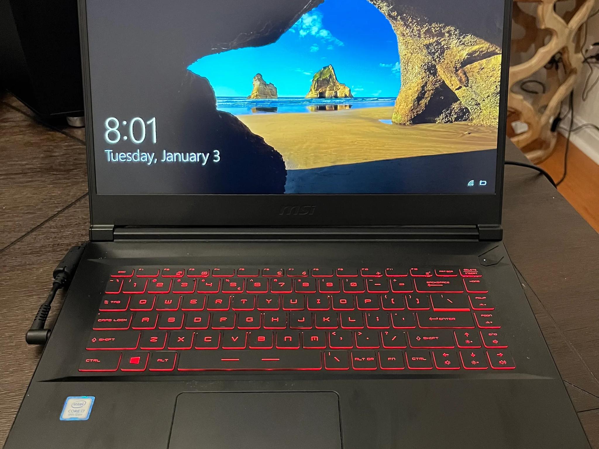  MSI Gaming Laptop | RTX 2060 / i7-9750h / 1 TB / 16 GB 
