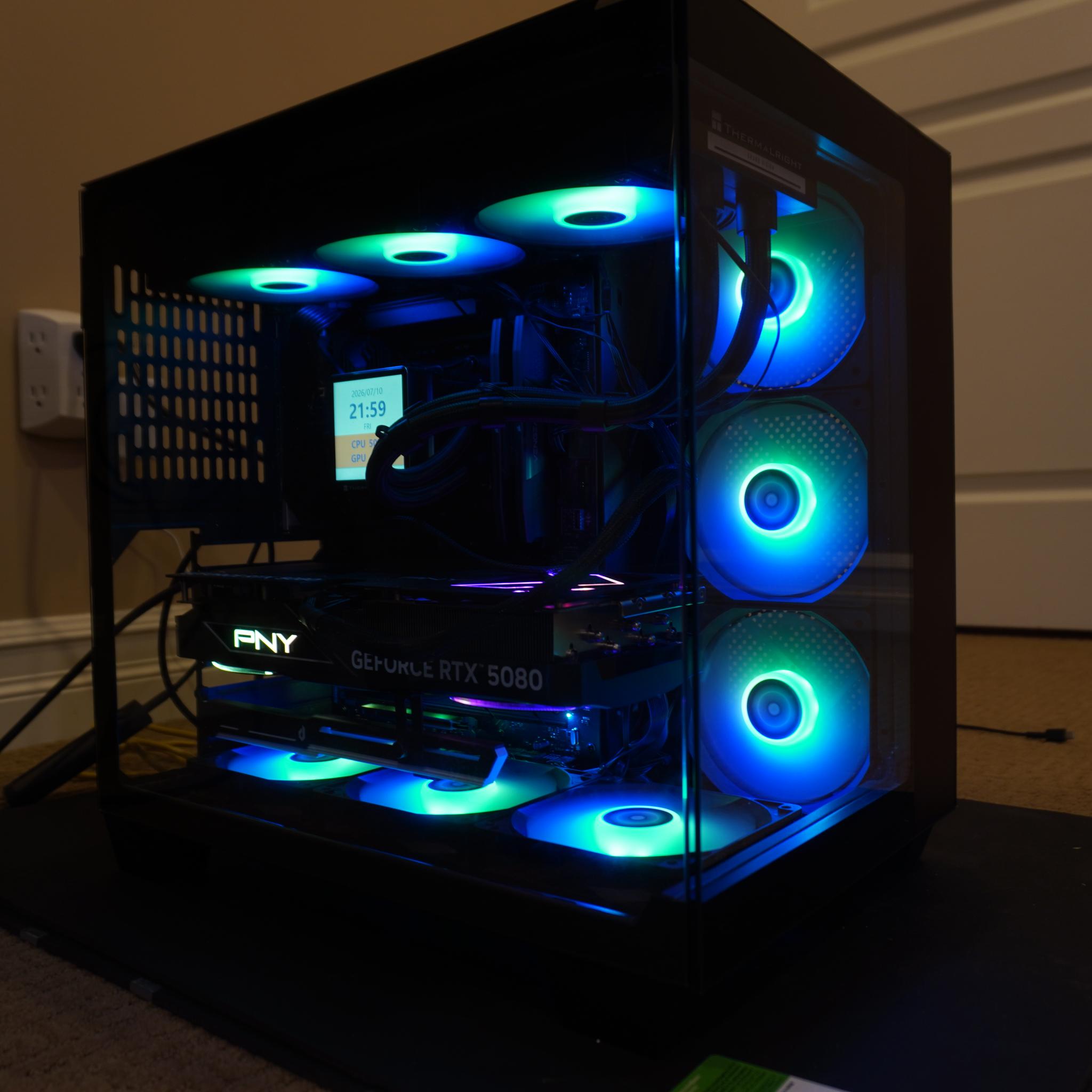 RTX 5080 | Ryzen 7 9800X3D | 96GB DDR5 6000 | 4TB NVMe | Gaming PC
