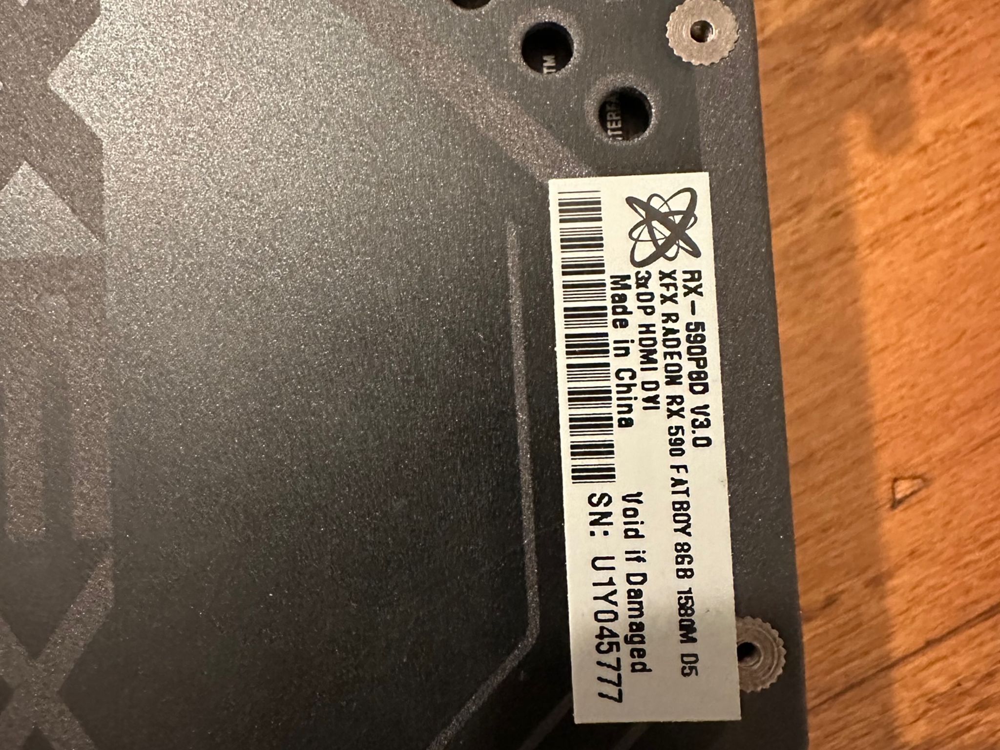XFX RX 590 8gb
