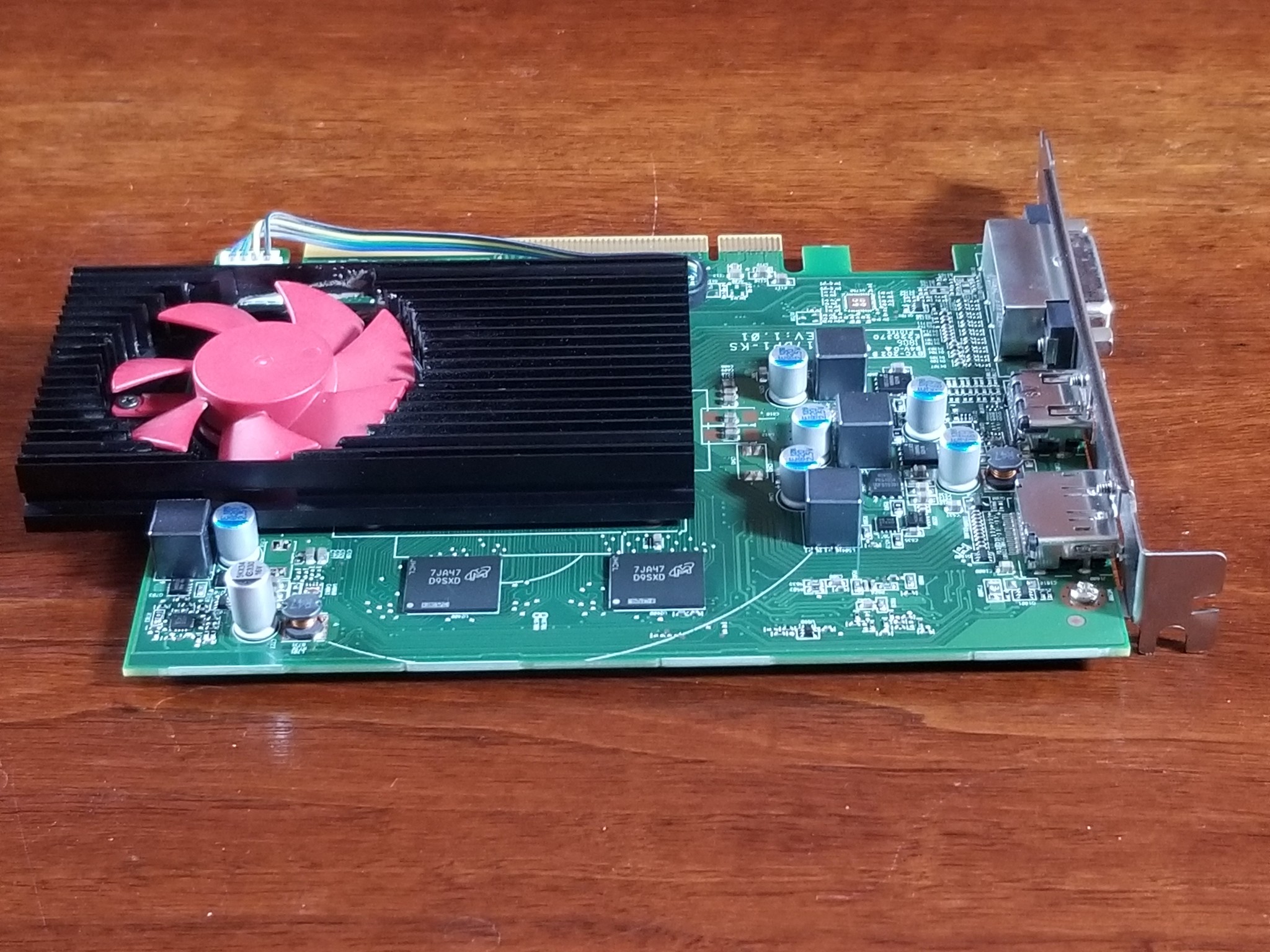 HP OEM Radeon RX 550 PN: 940272-001 4GB VRAM (no external power required)