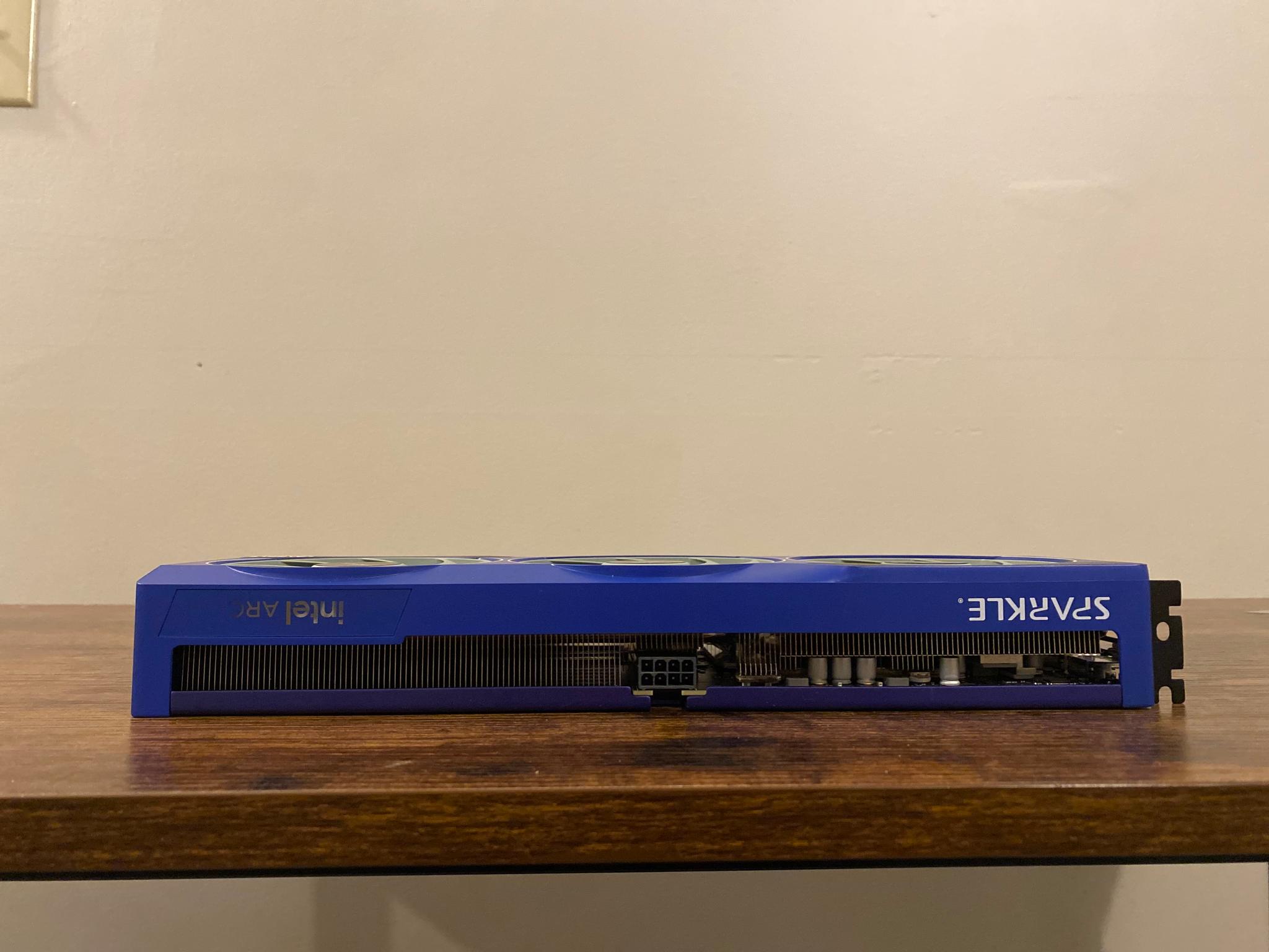 Intel arc B-580 12gb Sparkle OC 3 fan Gpu w sparkle stick
