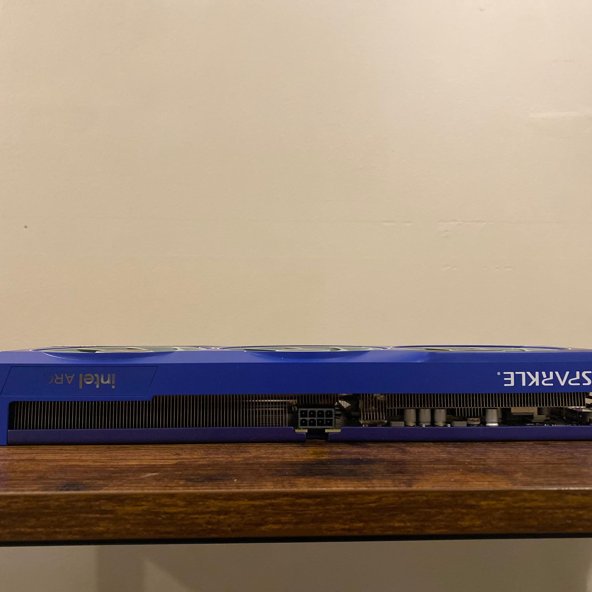Intel arc B-580 12gb Sparkle OC 3 fan Gpu w sparkle stick