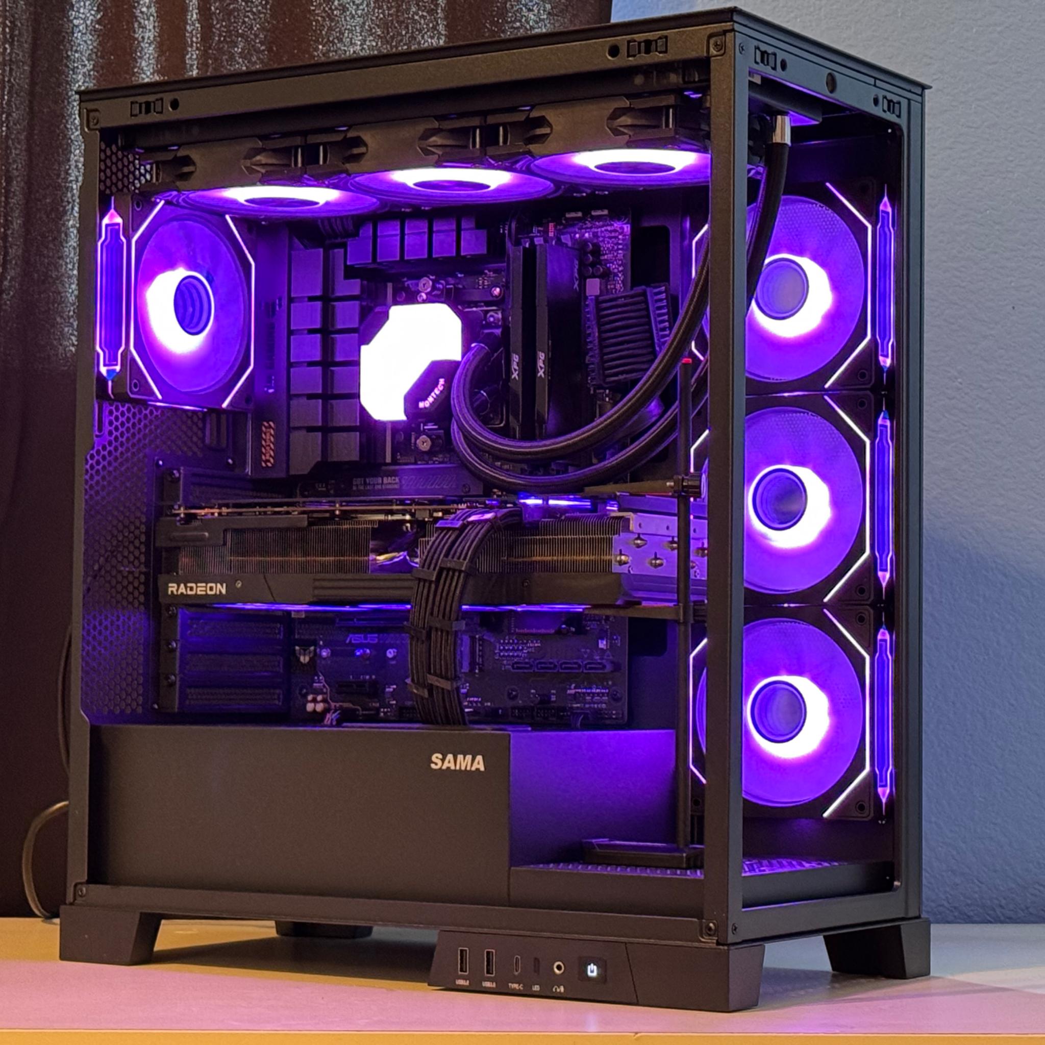 🚀FASTEST AMD Gaming PC🚀 Ryzen 7 9800X3D | AMD RX 7900XTX | 32GB DDR5 | 2TB nVME SSD | Win11 + Wifi