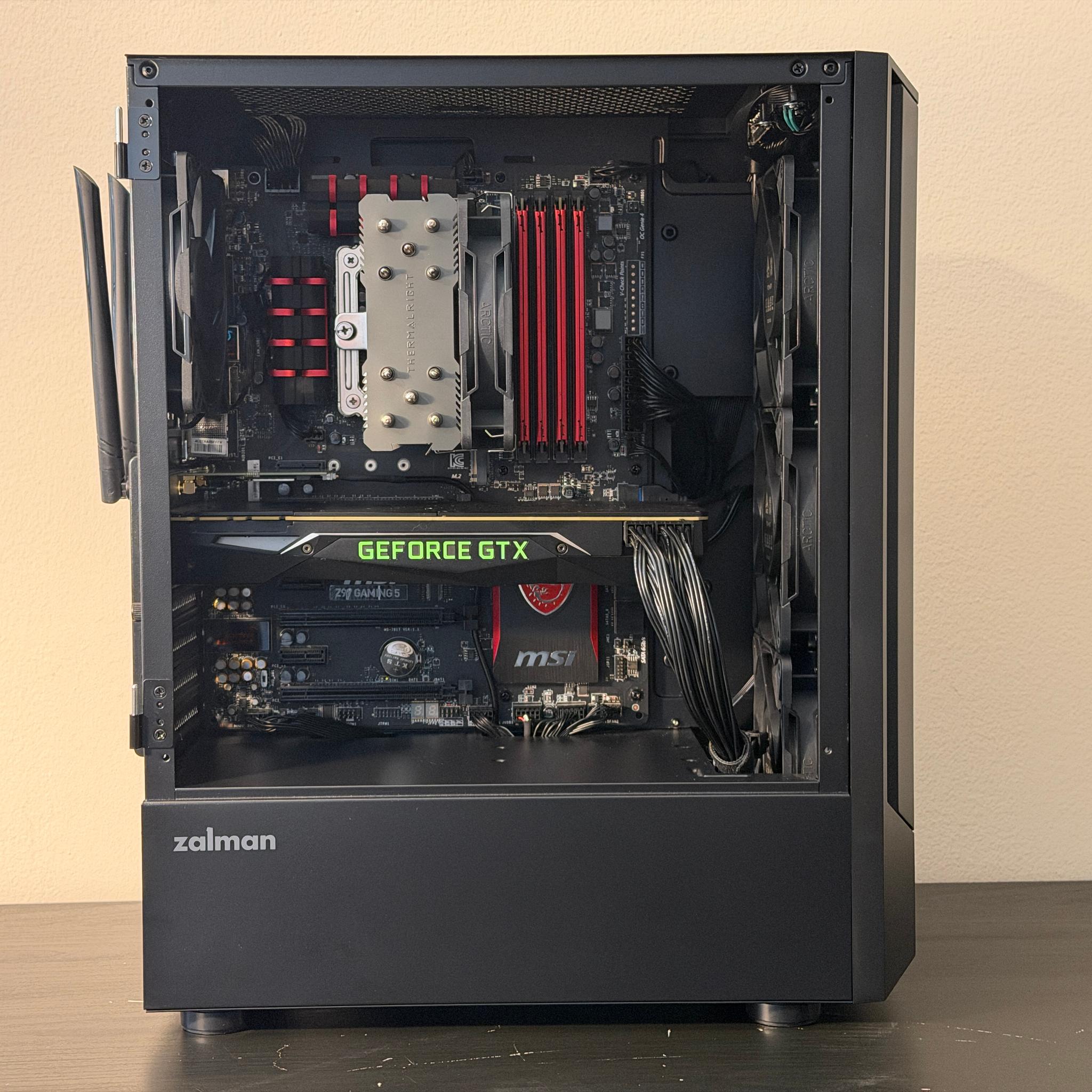 Retro Gaming PC - Intel Core i7 5775C - Nvidia GTX Titan XP - 32GB RAM - Windows 10 - WiFi + BT