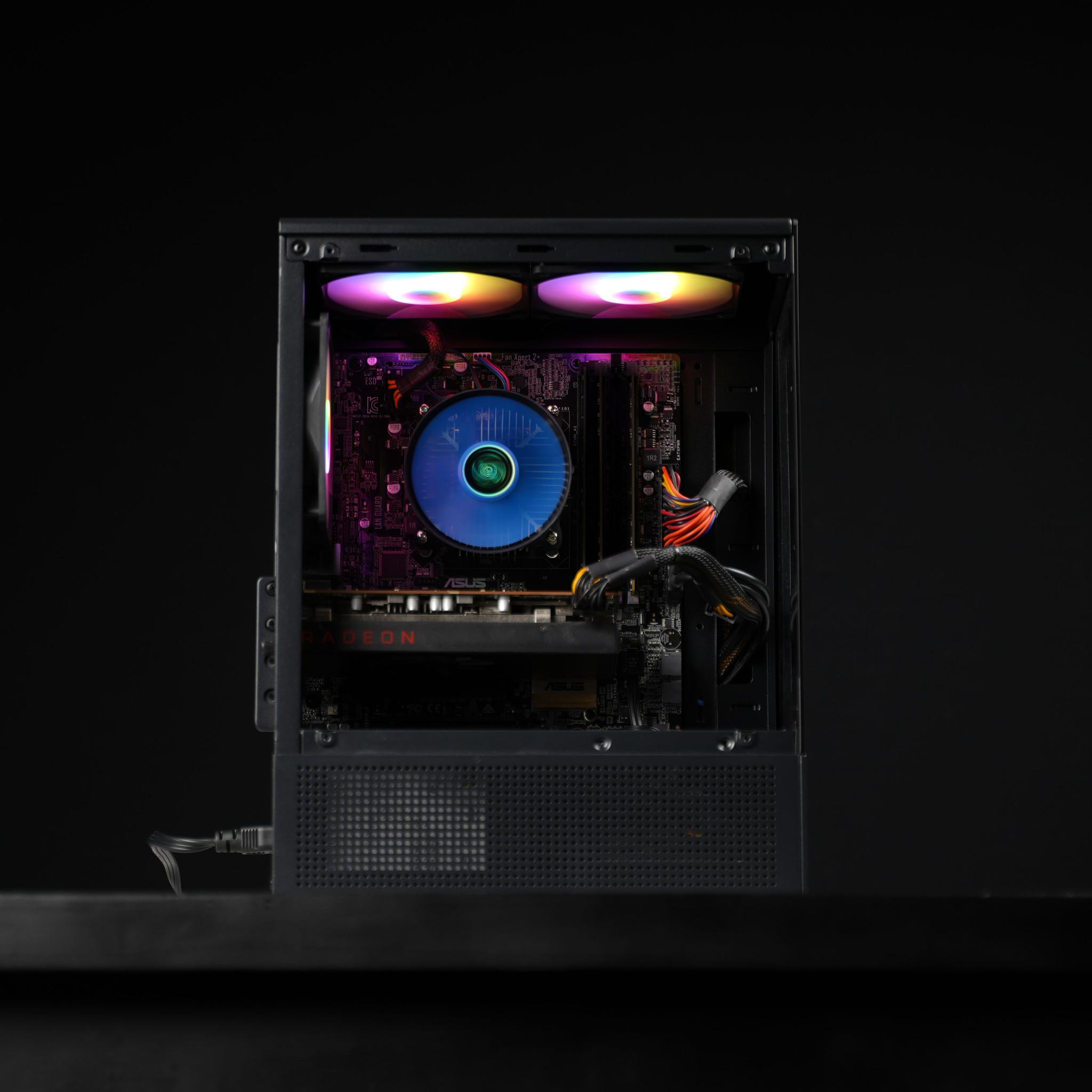 \ SF-04 / RX 5600 Intel Core i7 7700 16GB .9TB Windows 11 Gaming PC Powerhouse