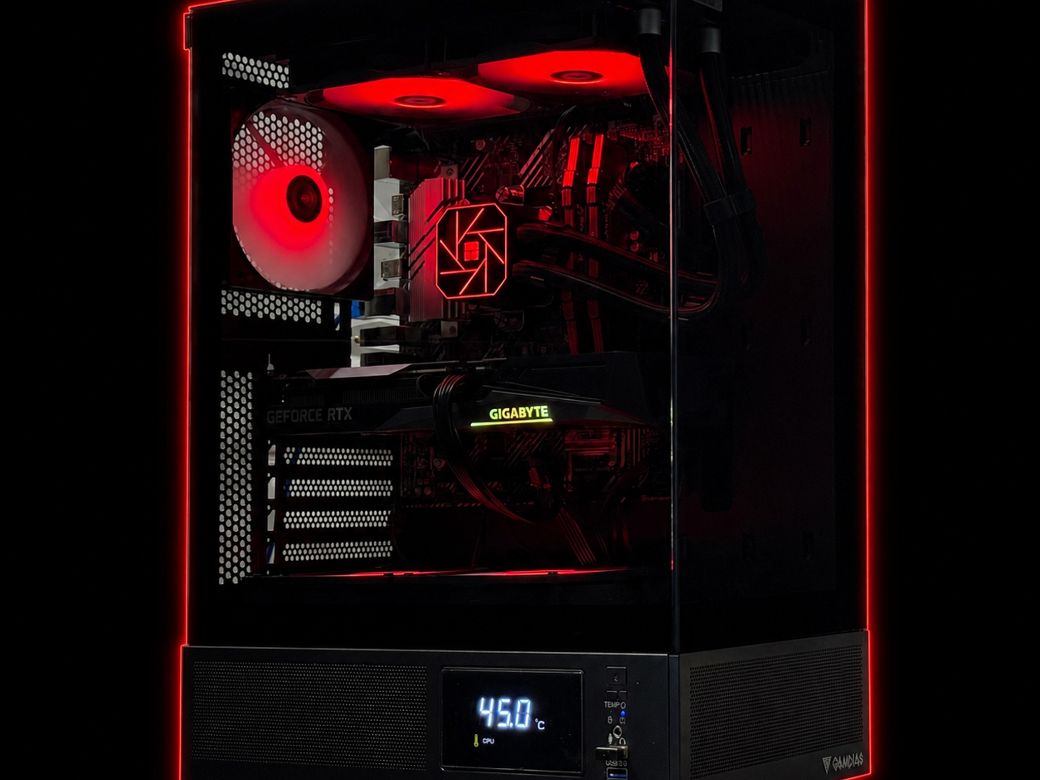 i9-10900KF / RTX 3060 / 16GB Ram / 500GB SSD / Liquid cooled computer