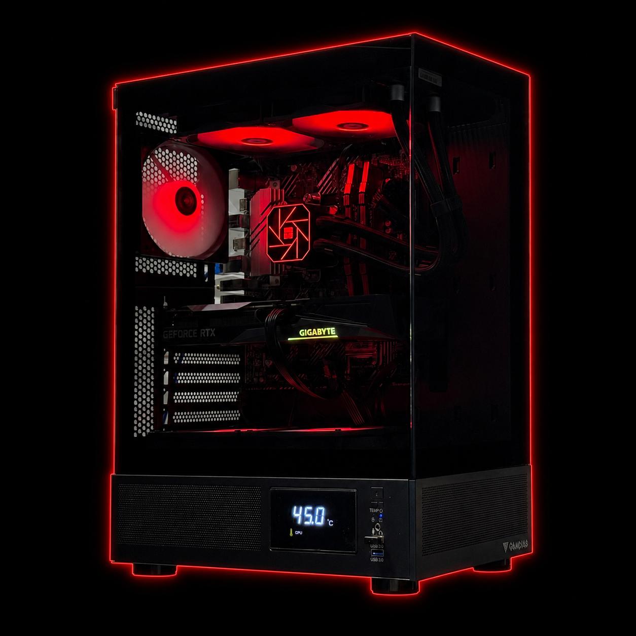 i9-10900KF / RTX 3060 / 16GB Ram / 500GB SSD / Liquid cooled computer
