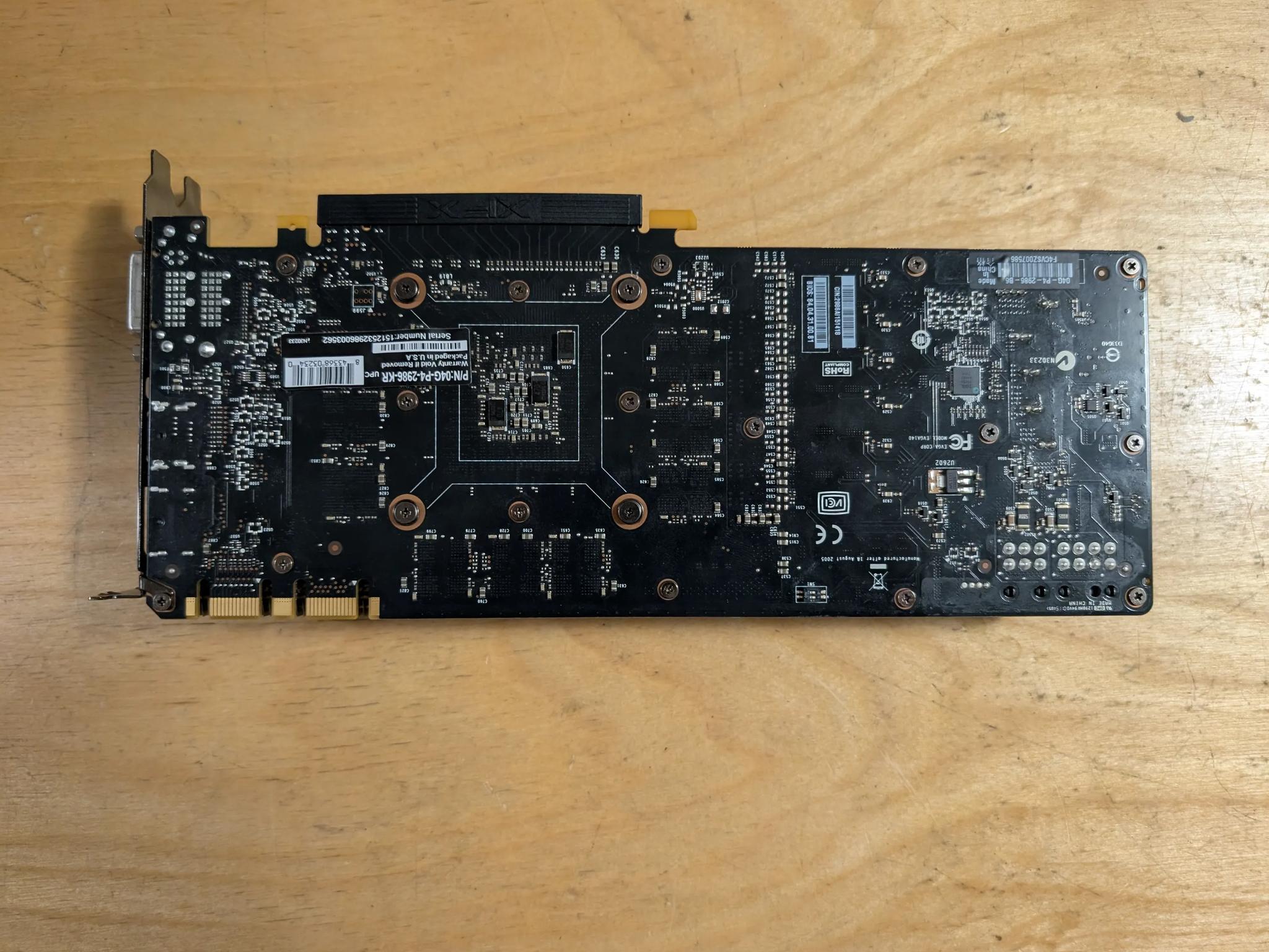 EVGA Nvidia GTX 980 FTW 4GB