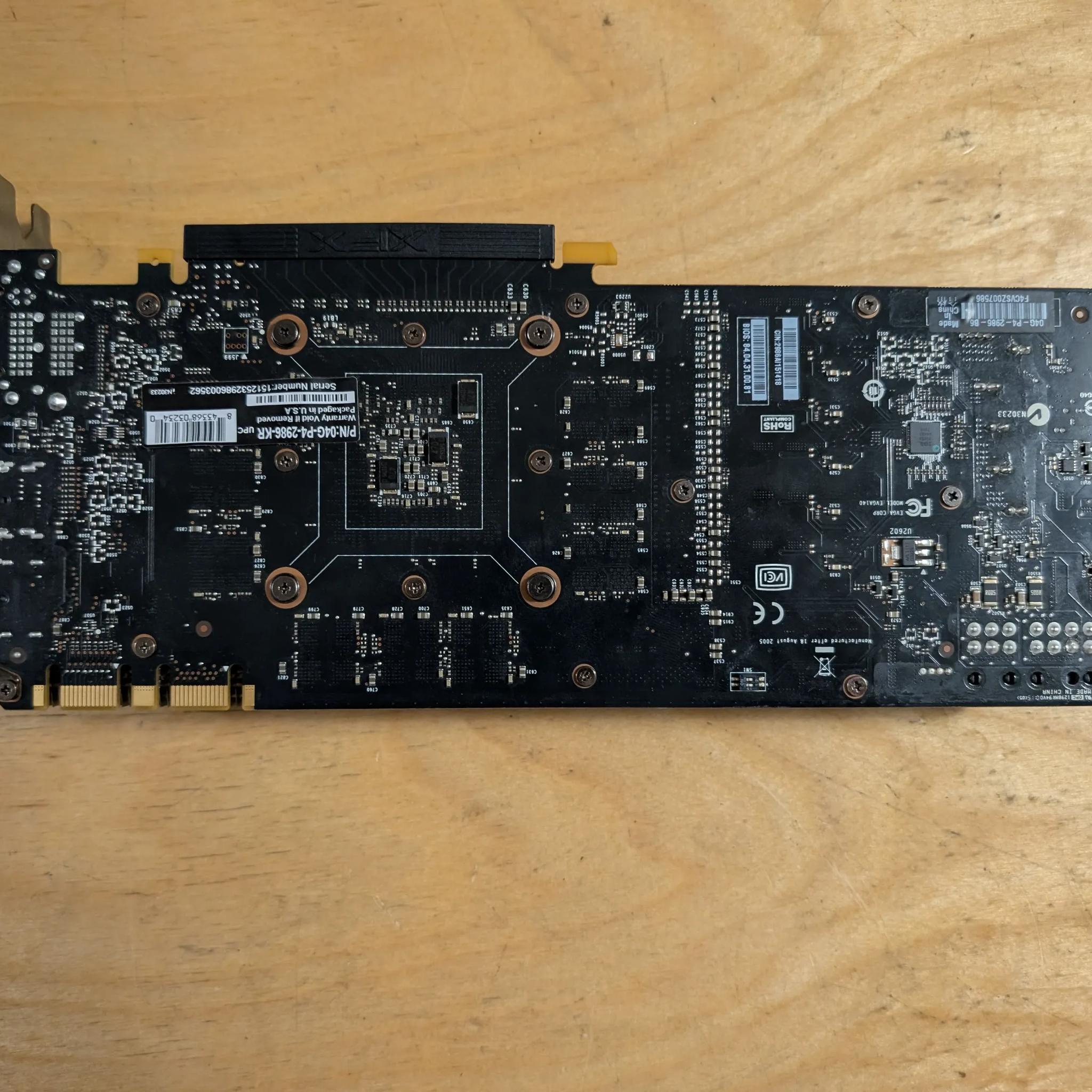 EVGA Nvidia GTX 980 FTW 4GB