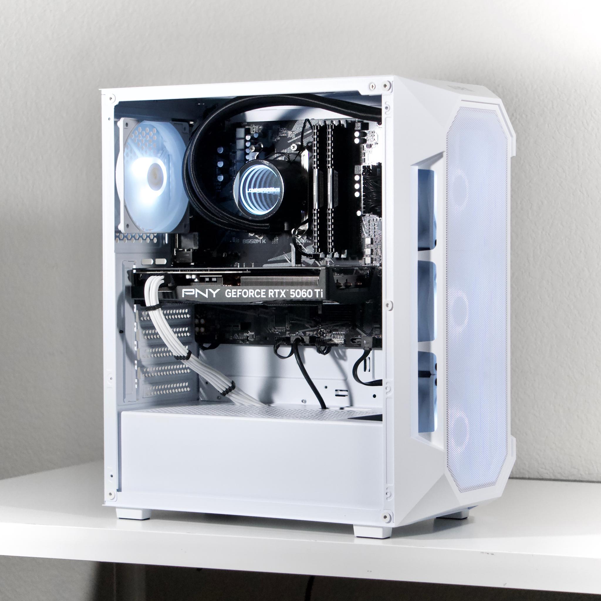 💥RTX 5060 Ti + Ryzen 5 5500 | 16GB DDR4 | 1TB SSD | WiFi/BT | 1080p / 1440p Gaming PC | $995.99