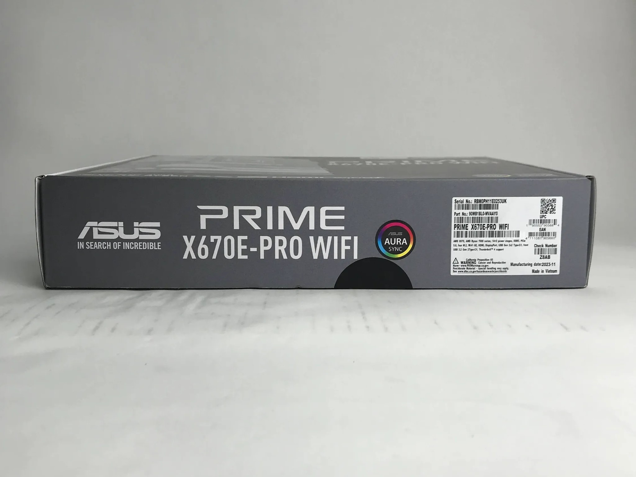 BNIB | ASUS PRIME X670E-PRO WIFI Socket AM5, AMD Motherboard