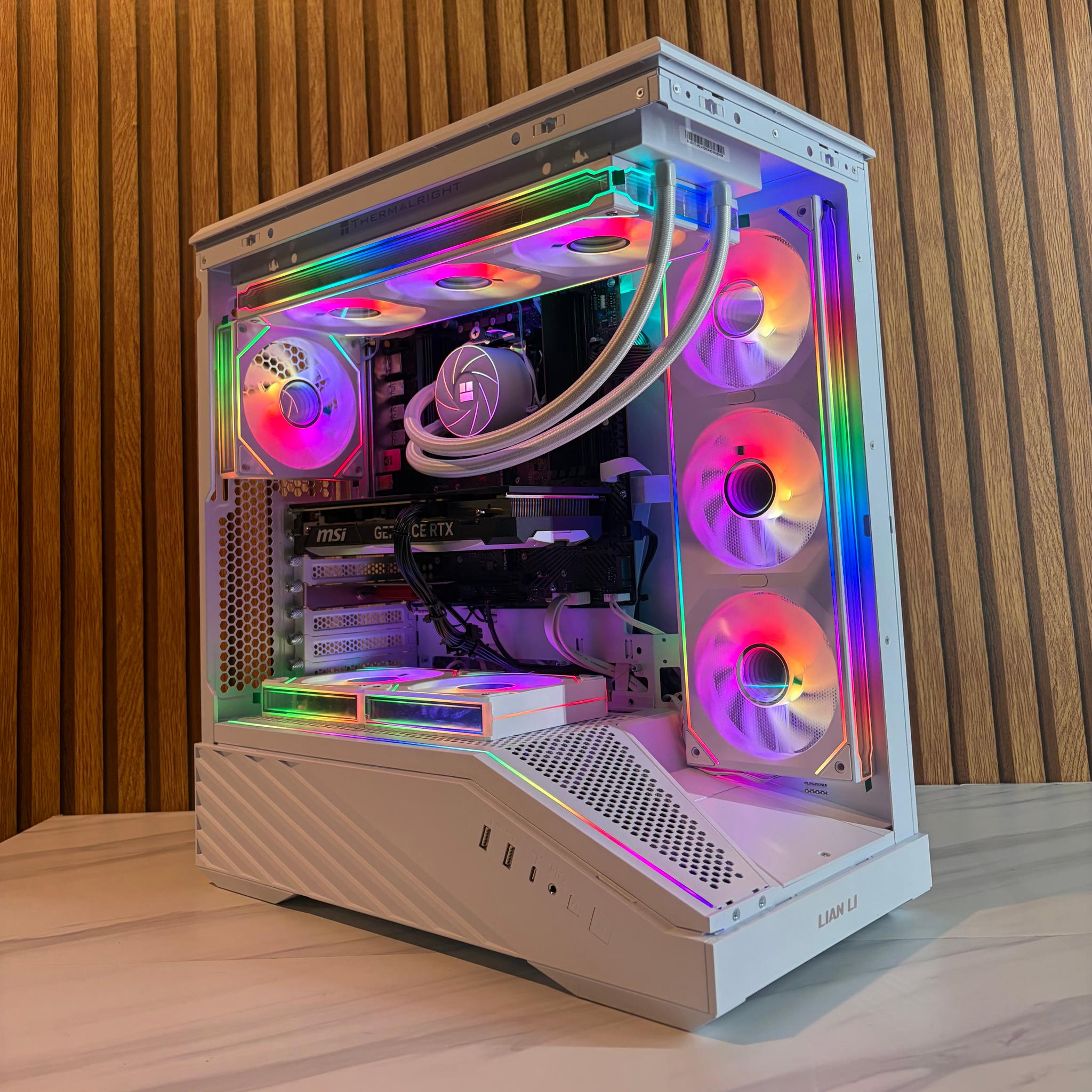 RTX 4070 | RYZEN 5 9600X | 16GB DDR5 | 1TB NVME | 650W | 360MM AIO | Windows 11 pro