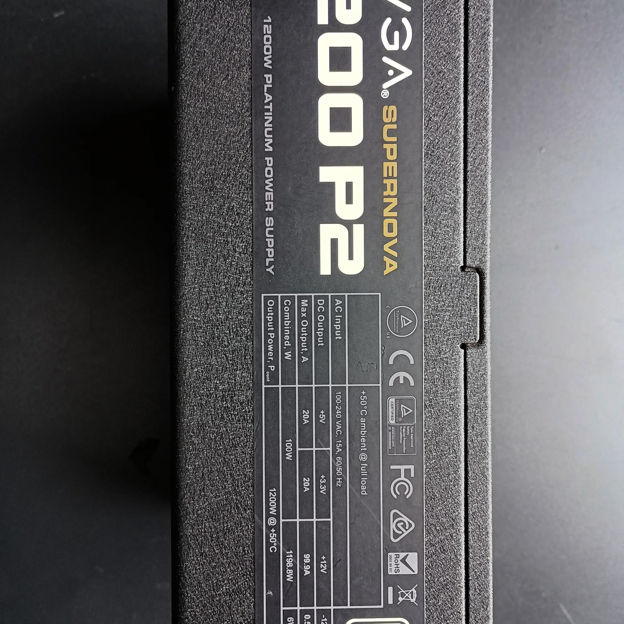 EVGA 1200P2 SuperNova modular 1200w Platinum PSU