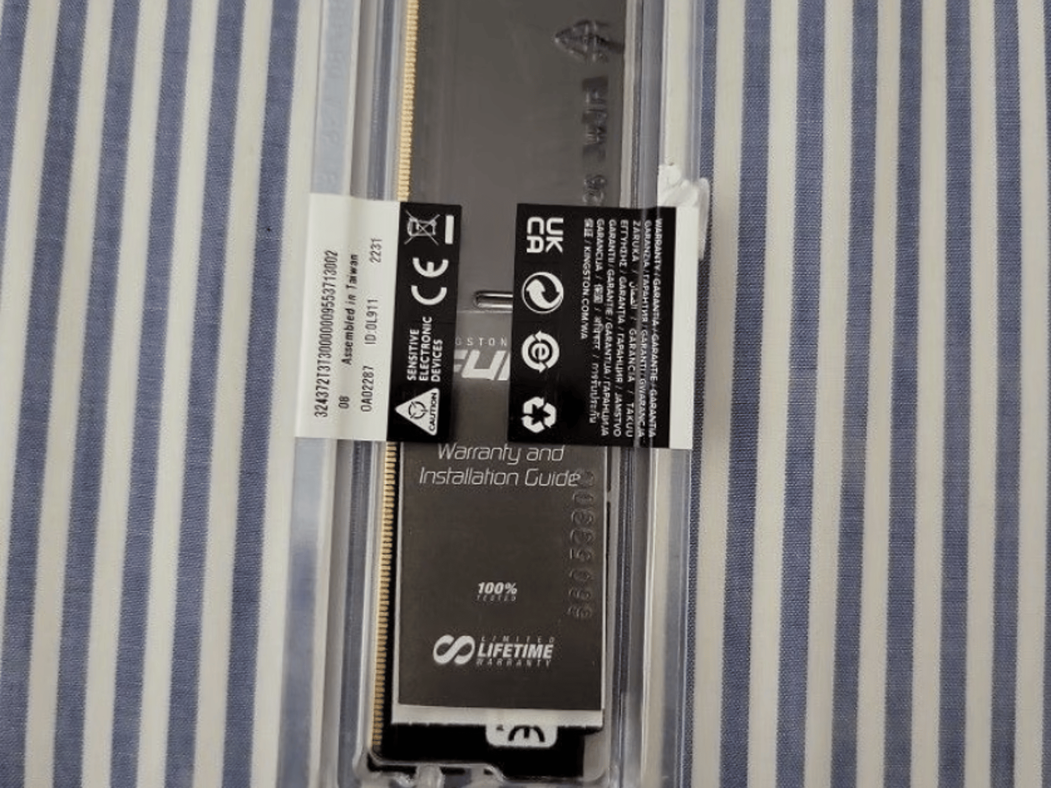 Kingston Fury Beast 16GB DDR5-5200 XMP ENABLED