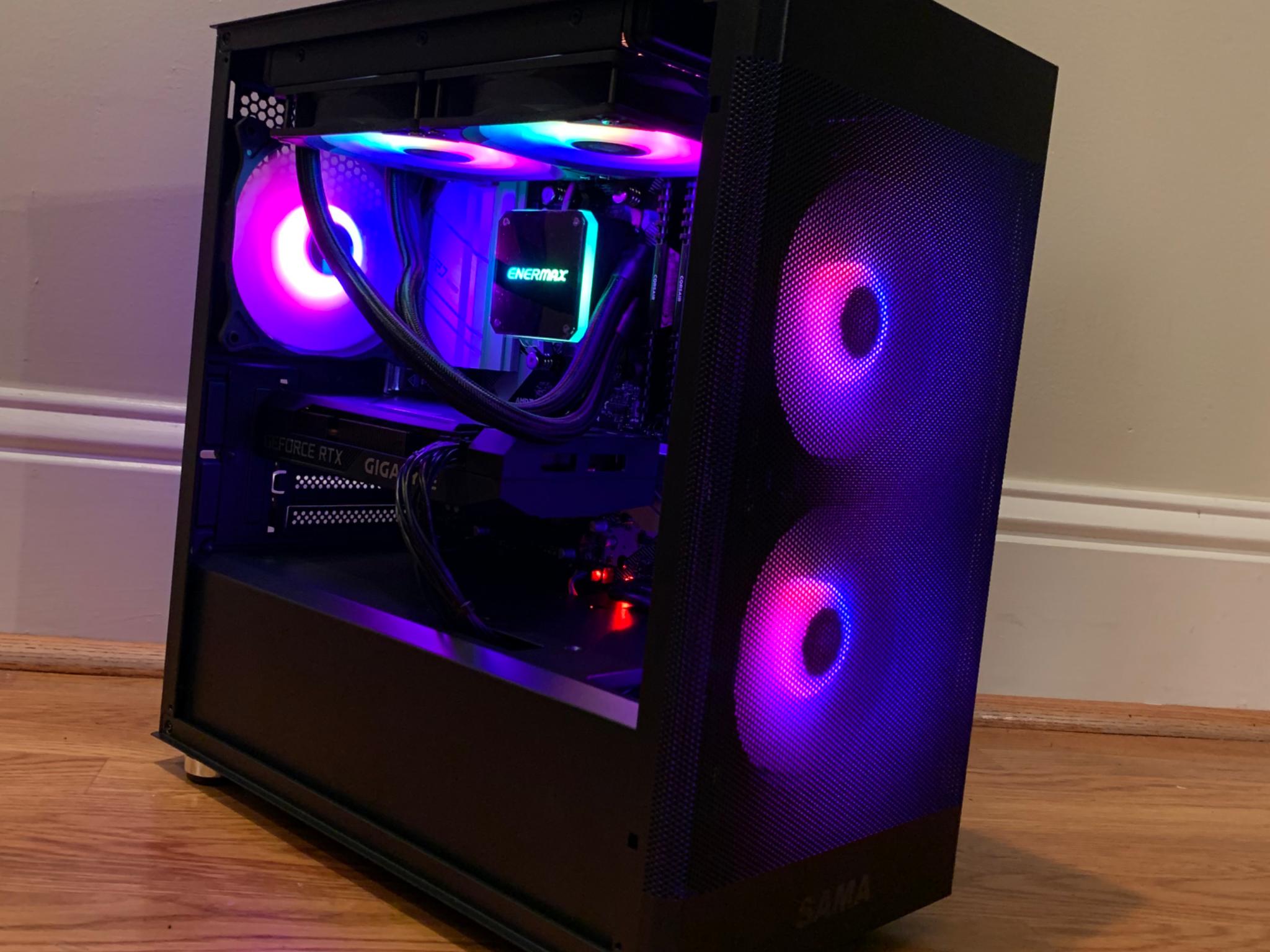 R7 5700x RTX 3060 12GB GAMING PC 32GB RAM 1TB 990 EVO SAMSUNG SSD ARGB WATER COOLED WINDOWS 10