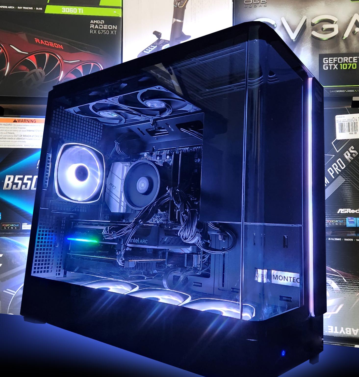Ryzen 5 3600, Intel Asrock Challenger b570, 32Gb ram, 1Tb nvme ssd