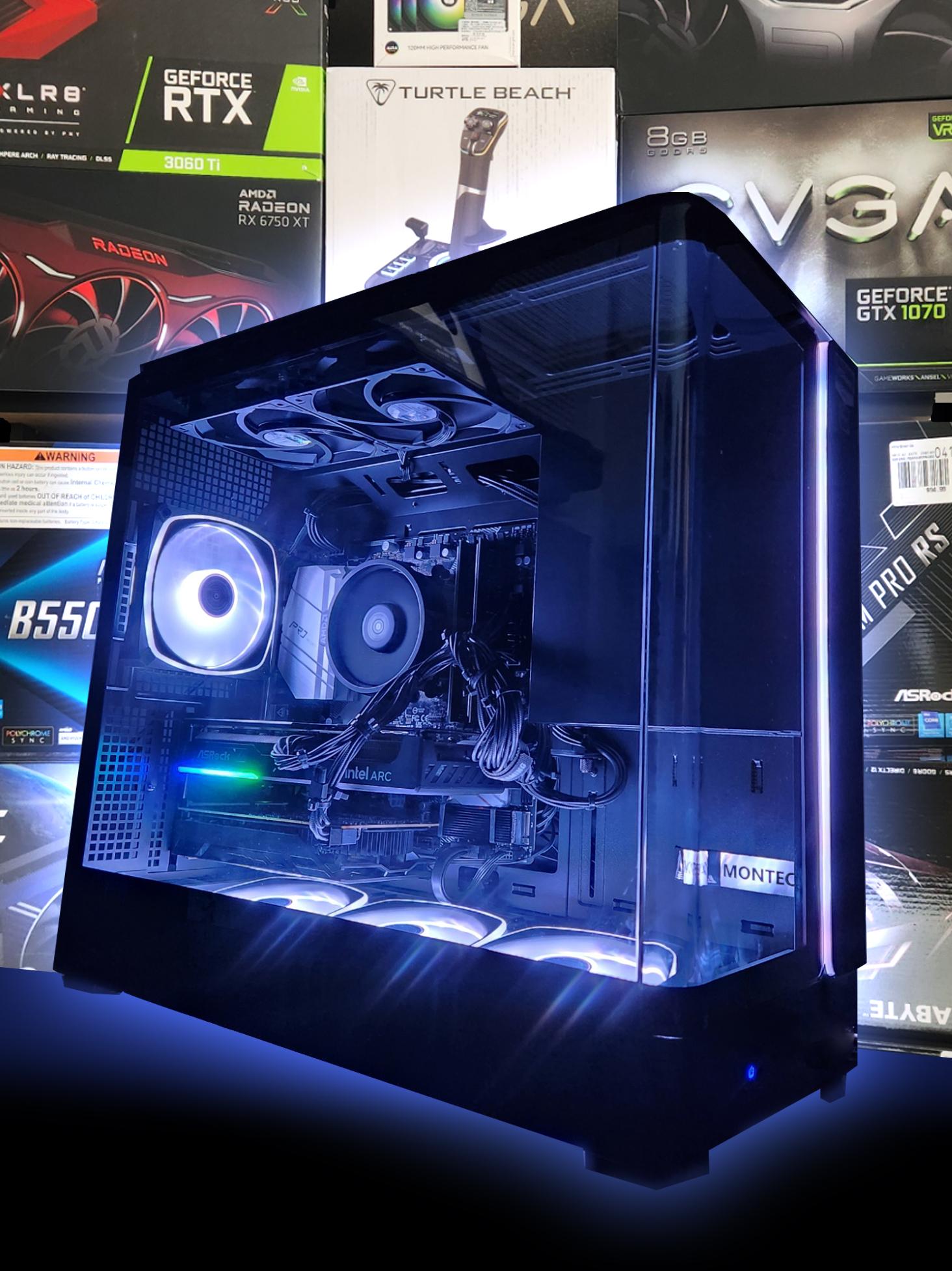 Ryzen 5 3600, Intel Asrock Challenger b570, 32Gb ram, 1Tb nvme ssd