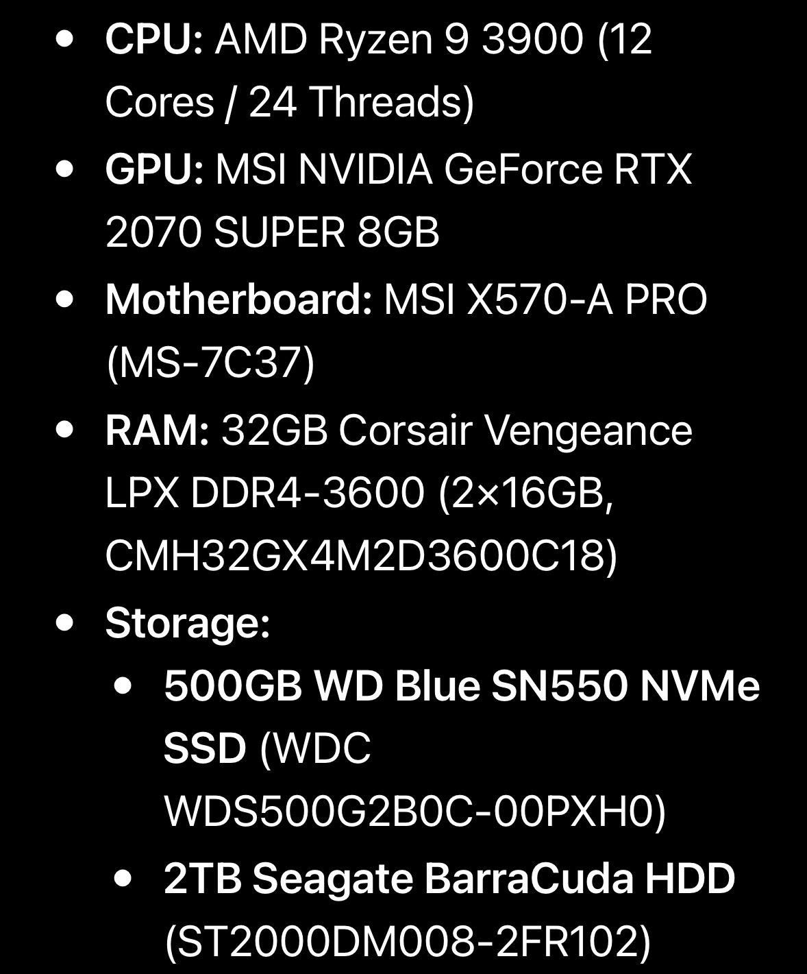 Custom Gaming PC Build