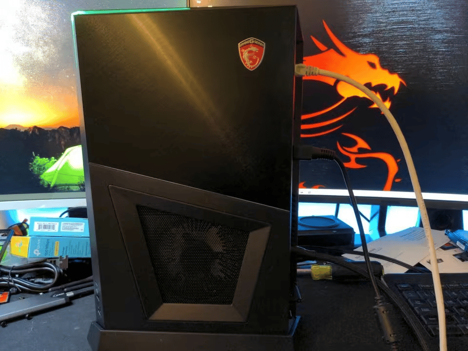 MSI Trident III Gaming PC, Intel Core i5 7400, GTX 1650 Super 4GB, 16GB RAM