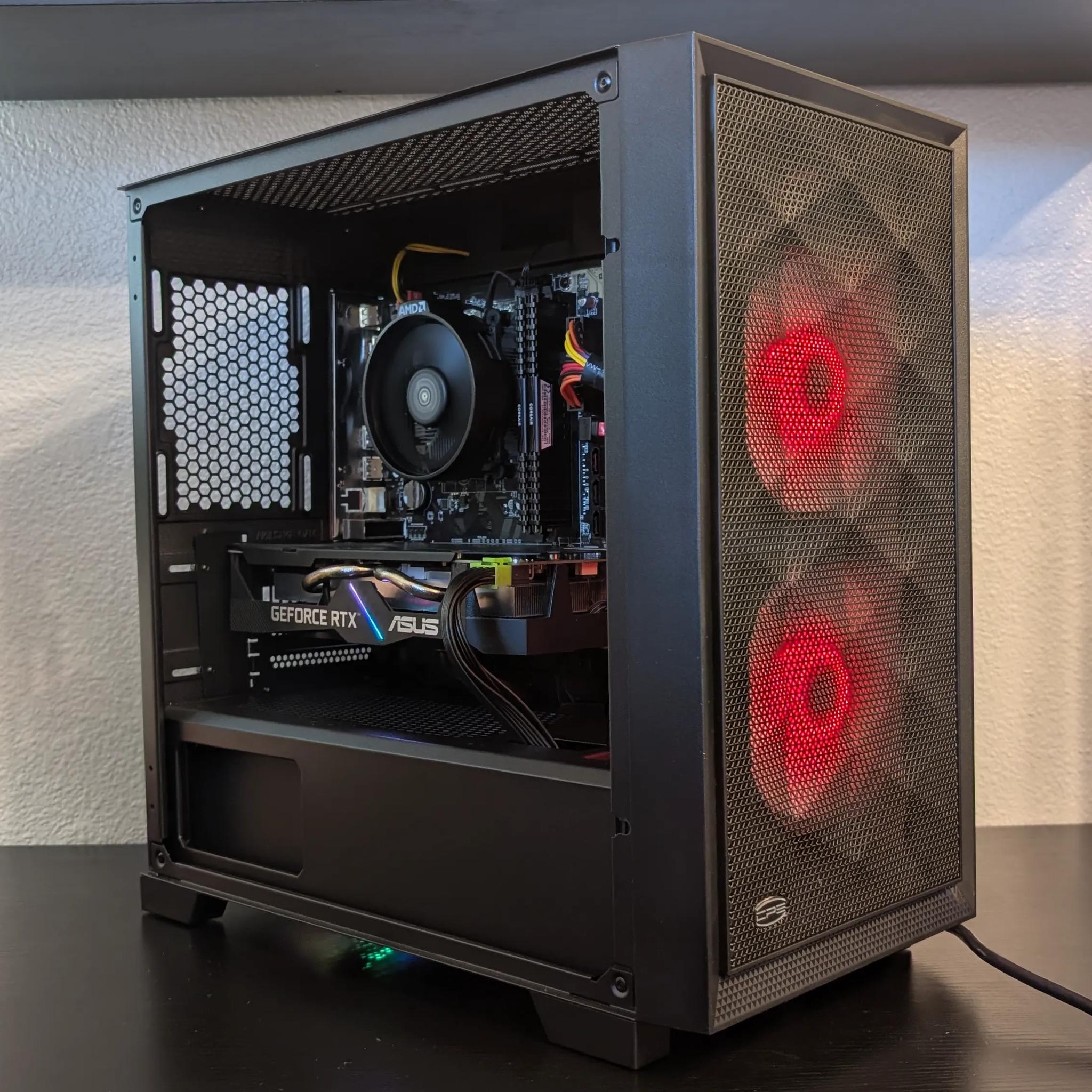Ryzen 5 4500 | RTX 2060 | 16GB DDR4 | 512GB SSD | Wi-Fi | Win 11 | 1080p Gaming