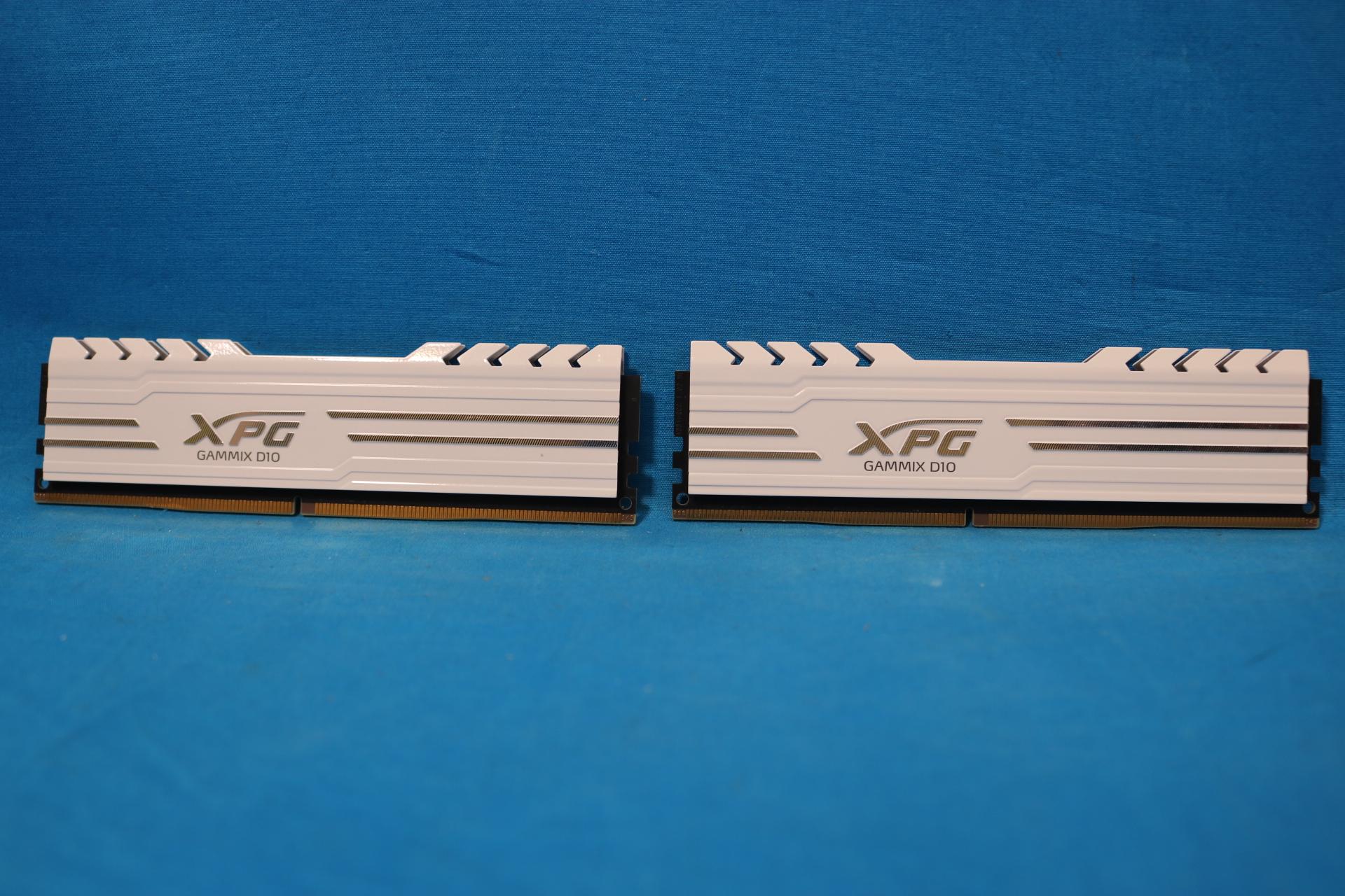 ADATA XPG Gammix D10 16GB (2x8GB) DDR4 3000MHz CL16 1.35V Desktop RAM AX4U300038G16A-BW10