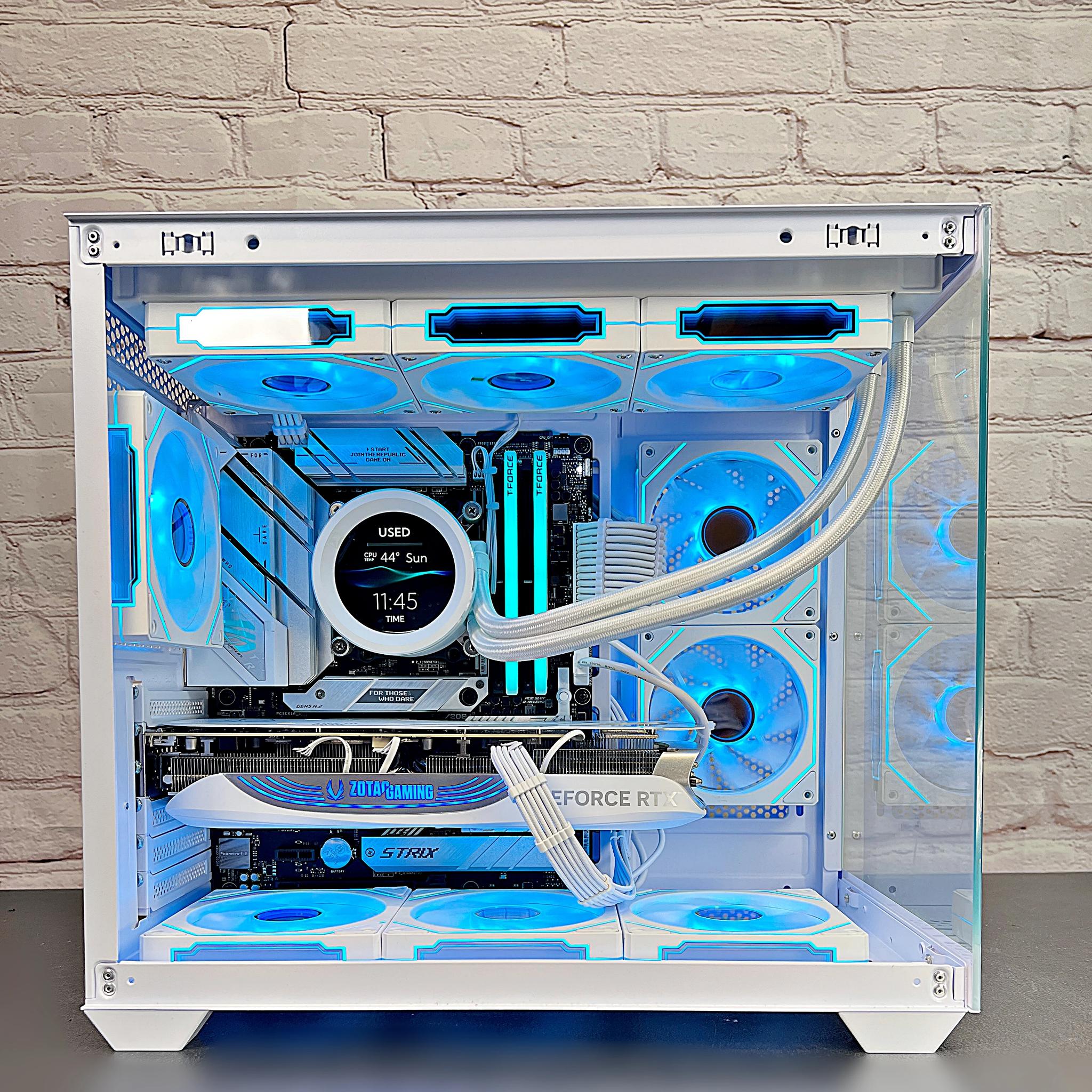 RTX 4080 Super Ryzen 7 7800X3D 32GB DDR5 RAM 4TB M.2 Gaming PC 🤯