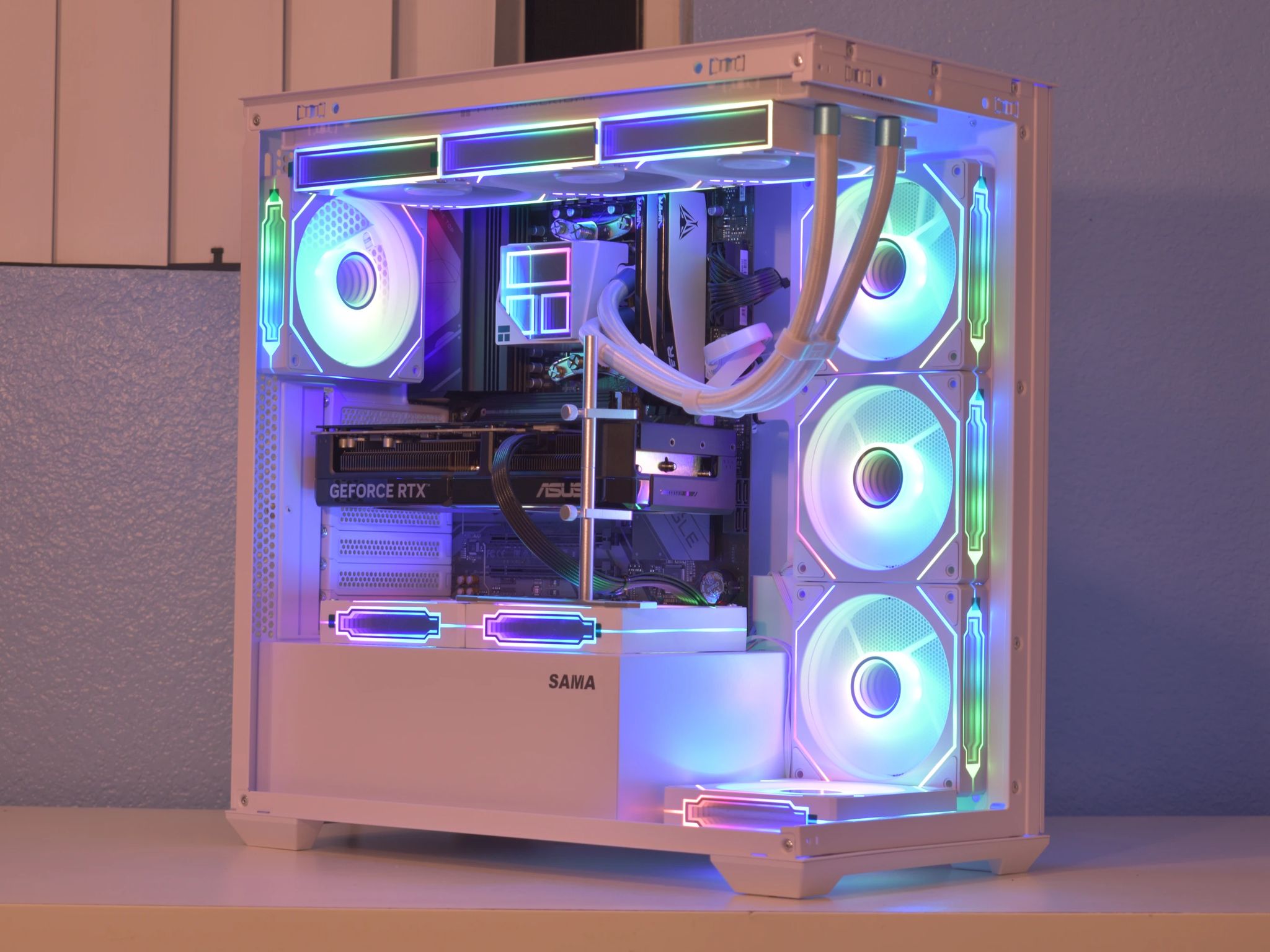 🚀Performance Gamer🚀 Ryzen 5 9600X | RTX 5070 12GB | 32GB DDR5 | 2TB nVME SSD | White | RGB+Wifi