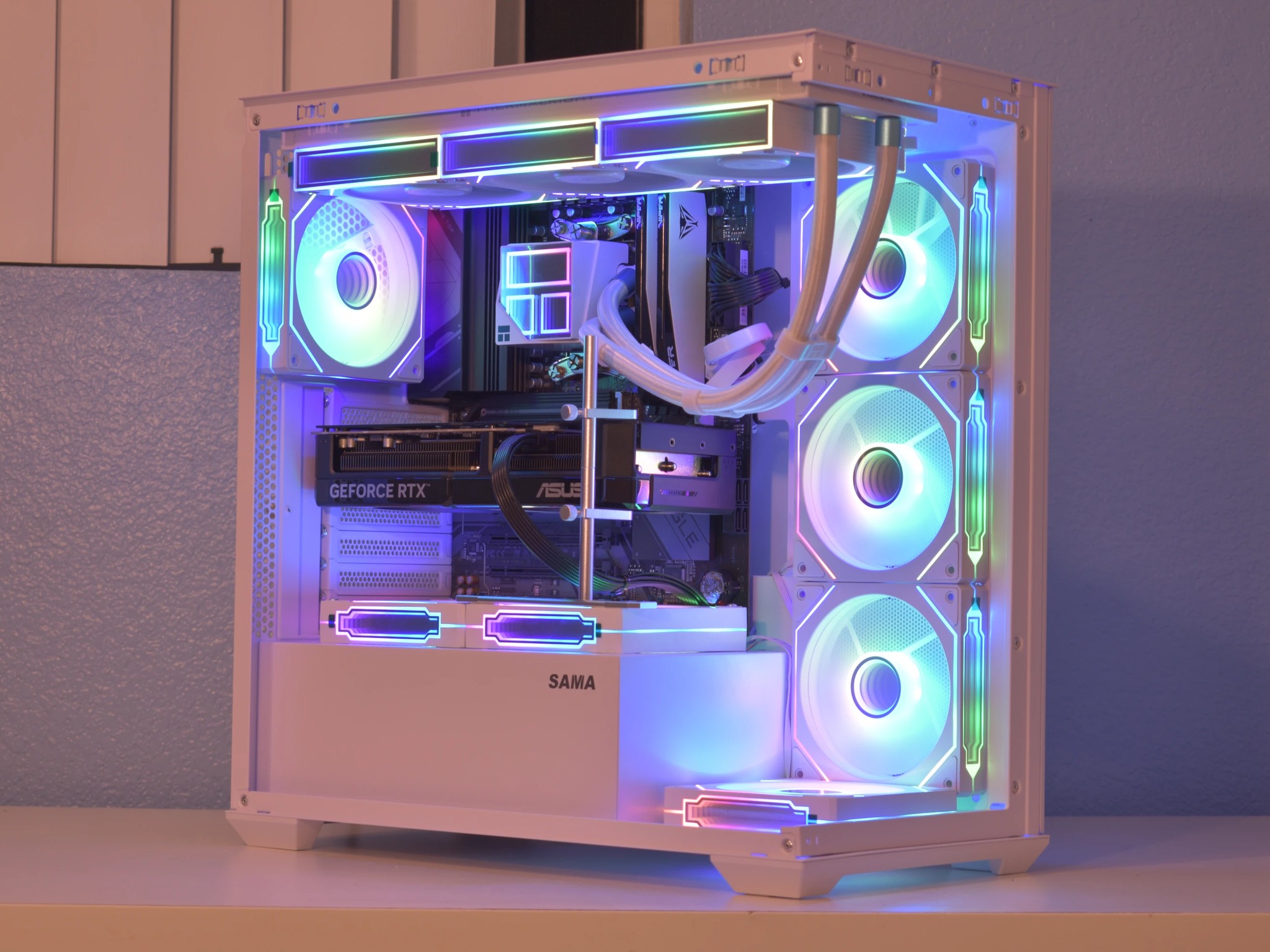 🚀Performance Gamer🚀 Ryzen 5 9600X | RTX 5070 12GB | 32GB DDR5 | 2TB nVME SSD | White | RGB+Wifi