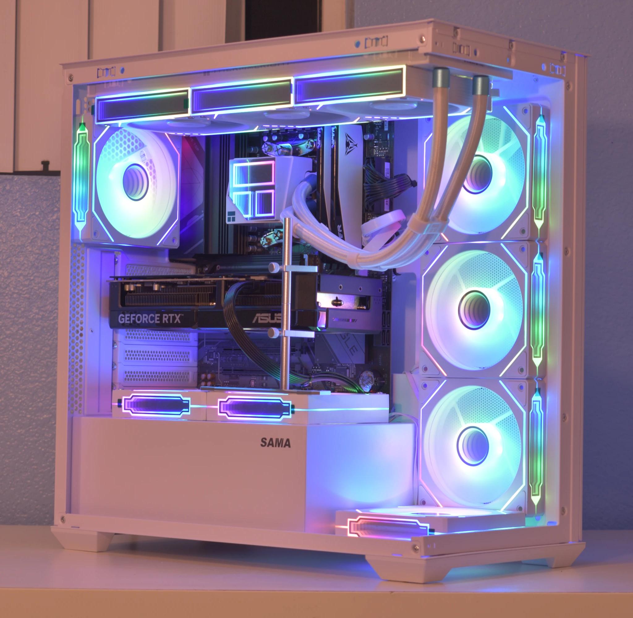 🚀Performance Gamer🚀 Ryzen 5 9600X | RTX 5070 12GB | 32GB DDR5 | 2TB nVME SSD | White | RGB+Wifi