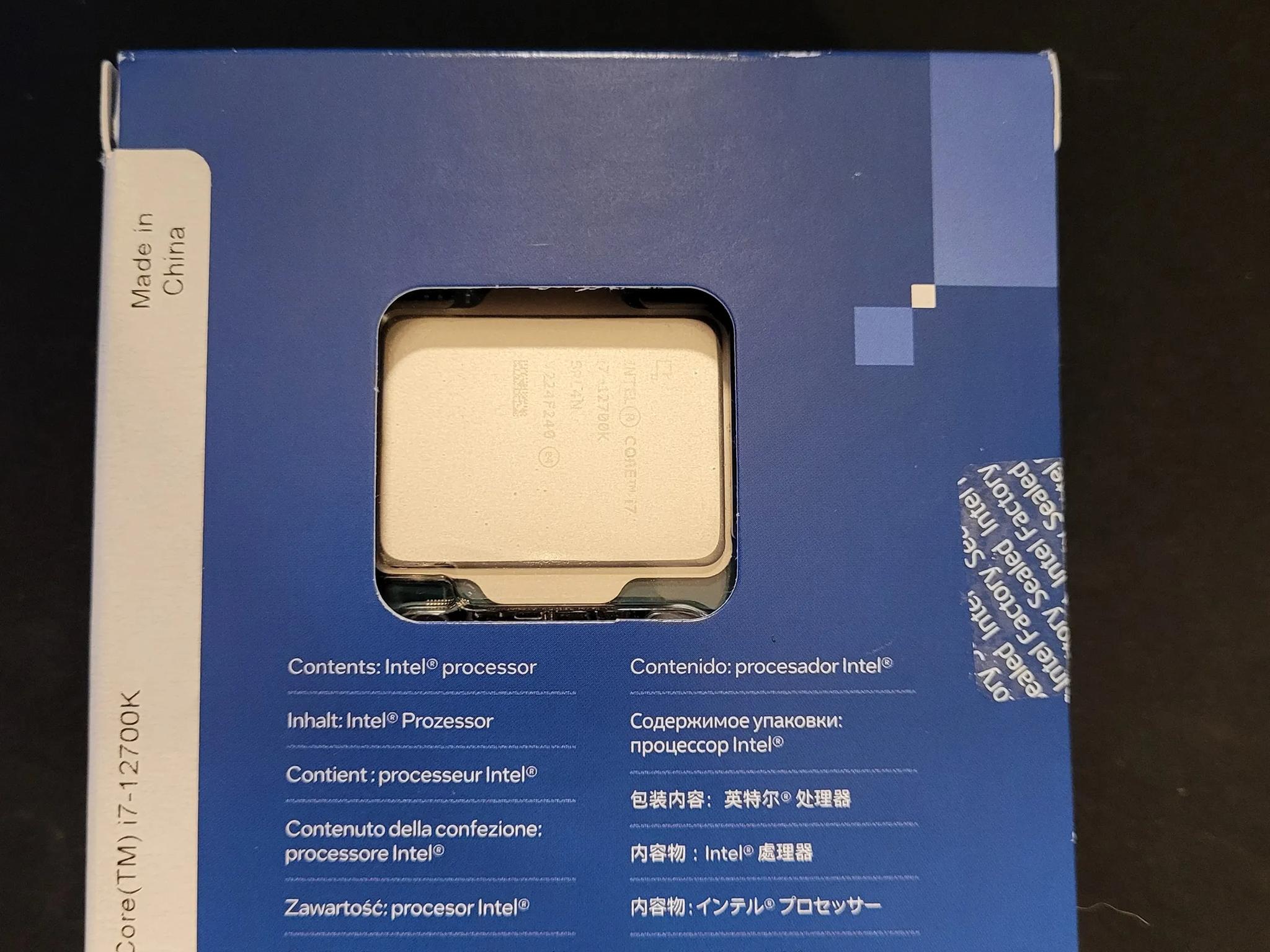 *SEALED* Intel Core i7-12700K 12-Core(8P-4E) LGA 1700 CPU
