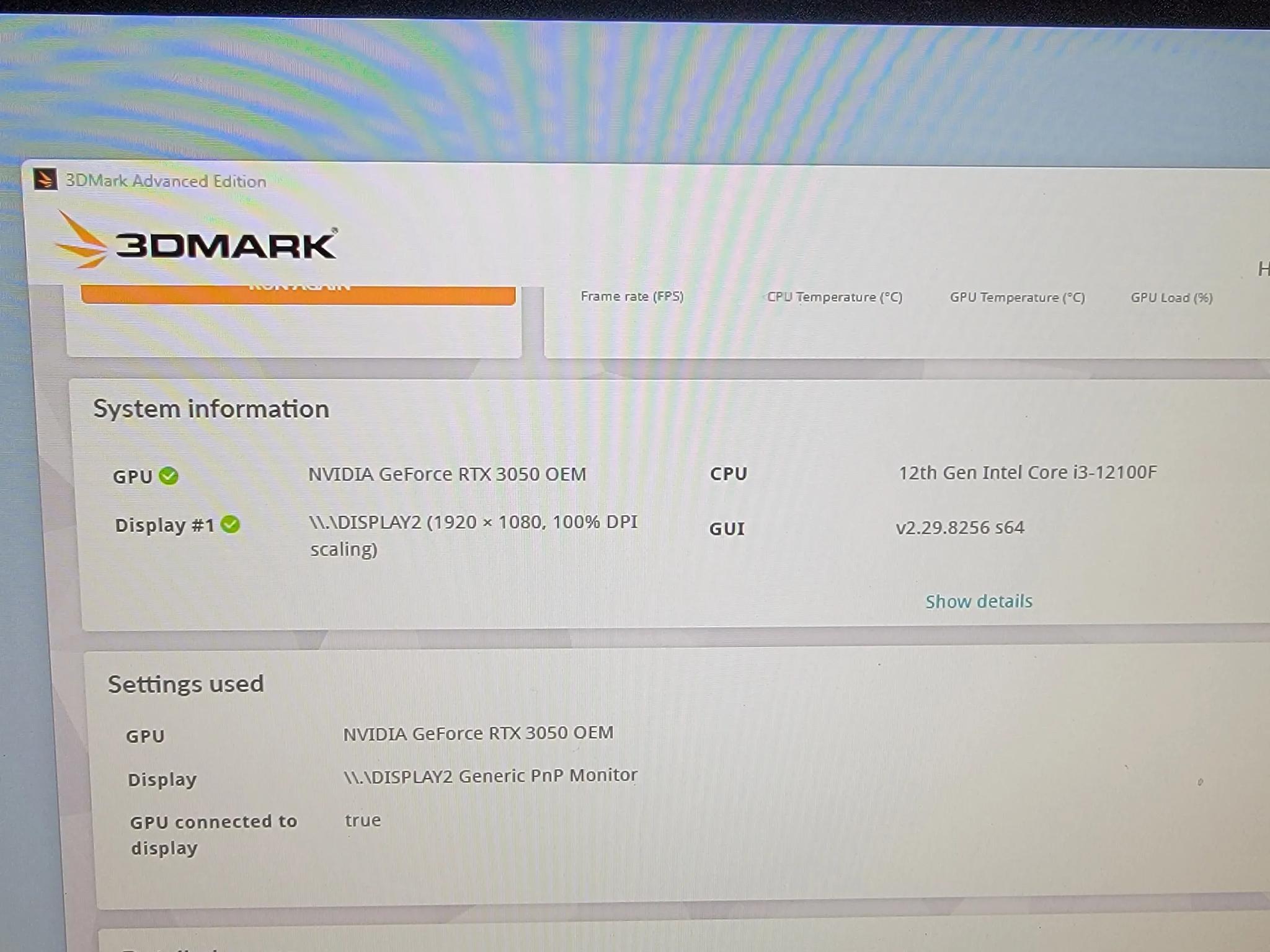 Mini ITX gaming PC 12th Gen i3, rtx 3050 8gb