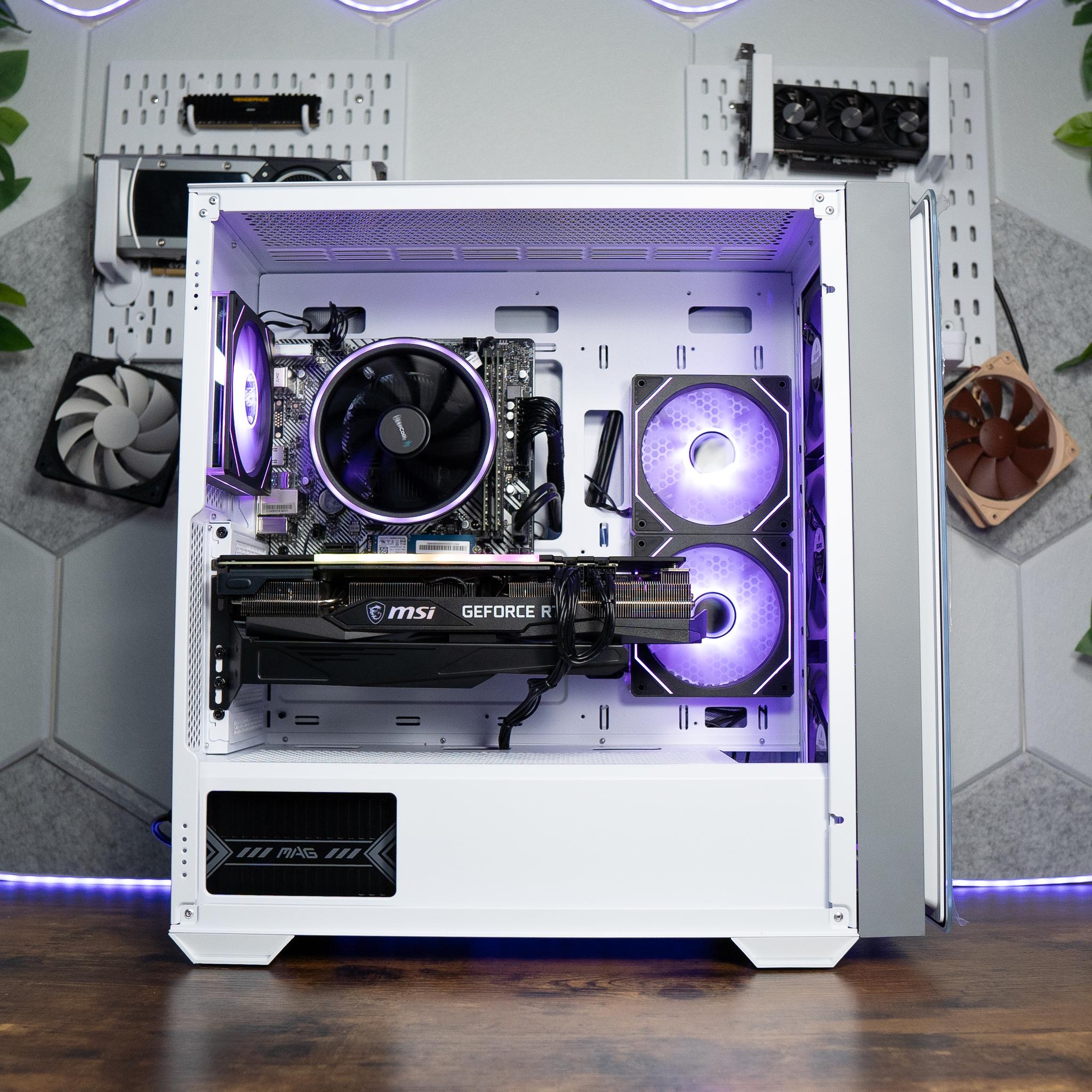 🟣⚪ | MSI RTX 3070 X TRIO 8GB | RYZEN 5 5600X | 32GB DDR4 RAM | 512GB M.2 + 1TB HDD | VaporWave 2.0 |