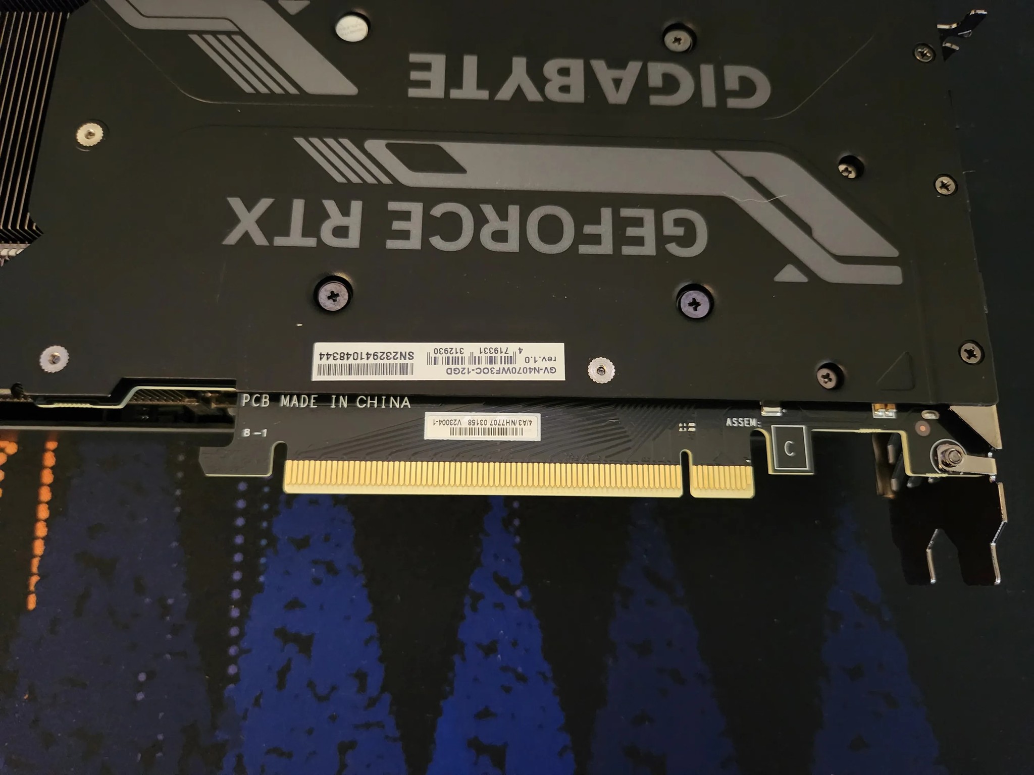 Gigabyte Windforce OC GeForce RTX 4070 12GB