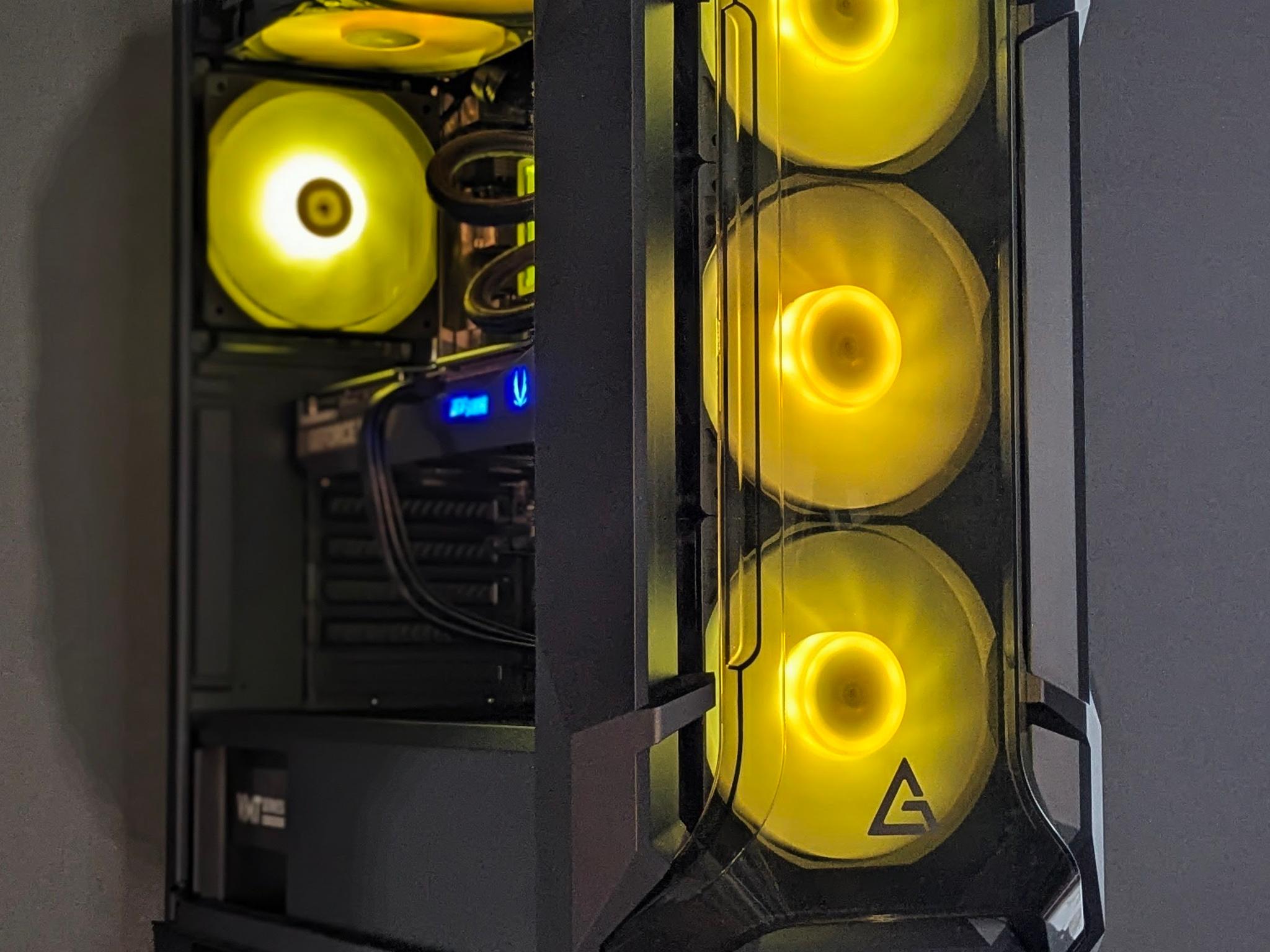 🖤Dark Flux Liquid-Cooled💧Pro Gamer PC⚫RTX 5070⚫I5-12600K⚫32GB RGB RAM⚫Windows 11 Pro