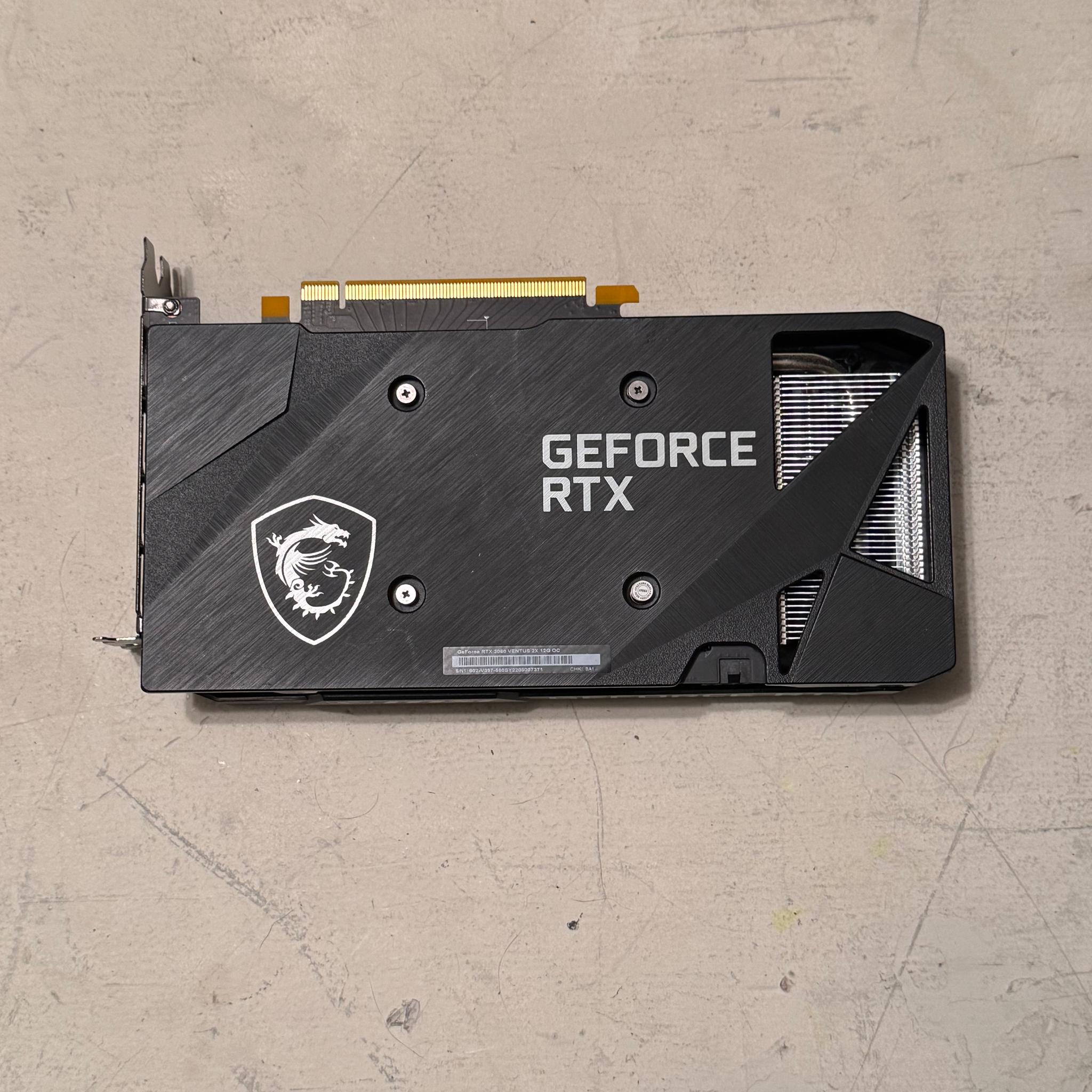 MSI GeForce RTX 3060 Ventus 2X 12G OC