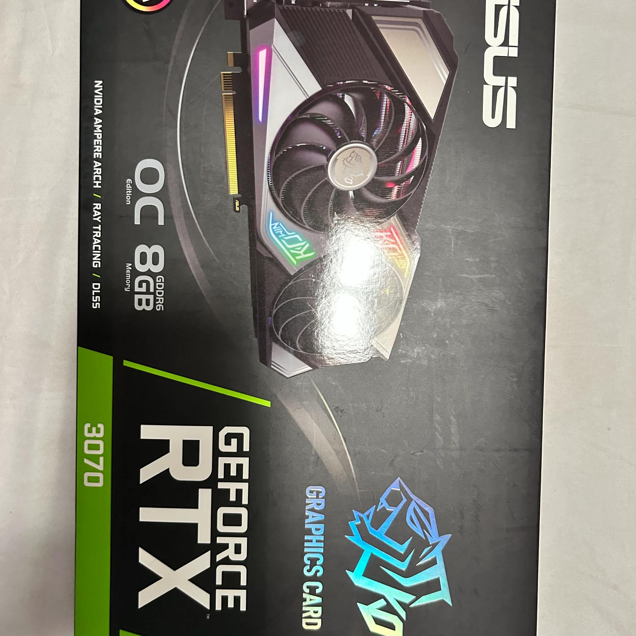 ASUS KO NIVIDIA GeForce RTX 3070 OC Edition 8GB GDDR6 Gaming Video Graphics Card