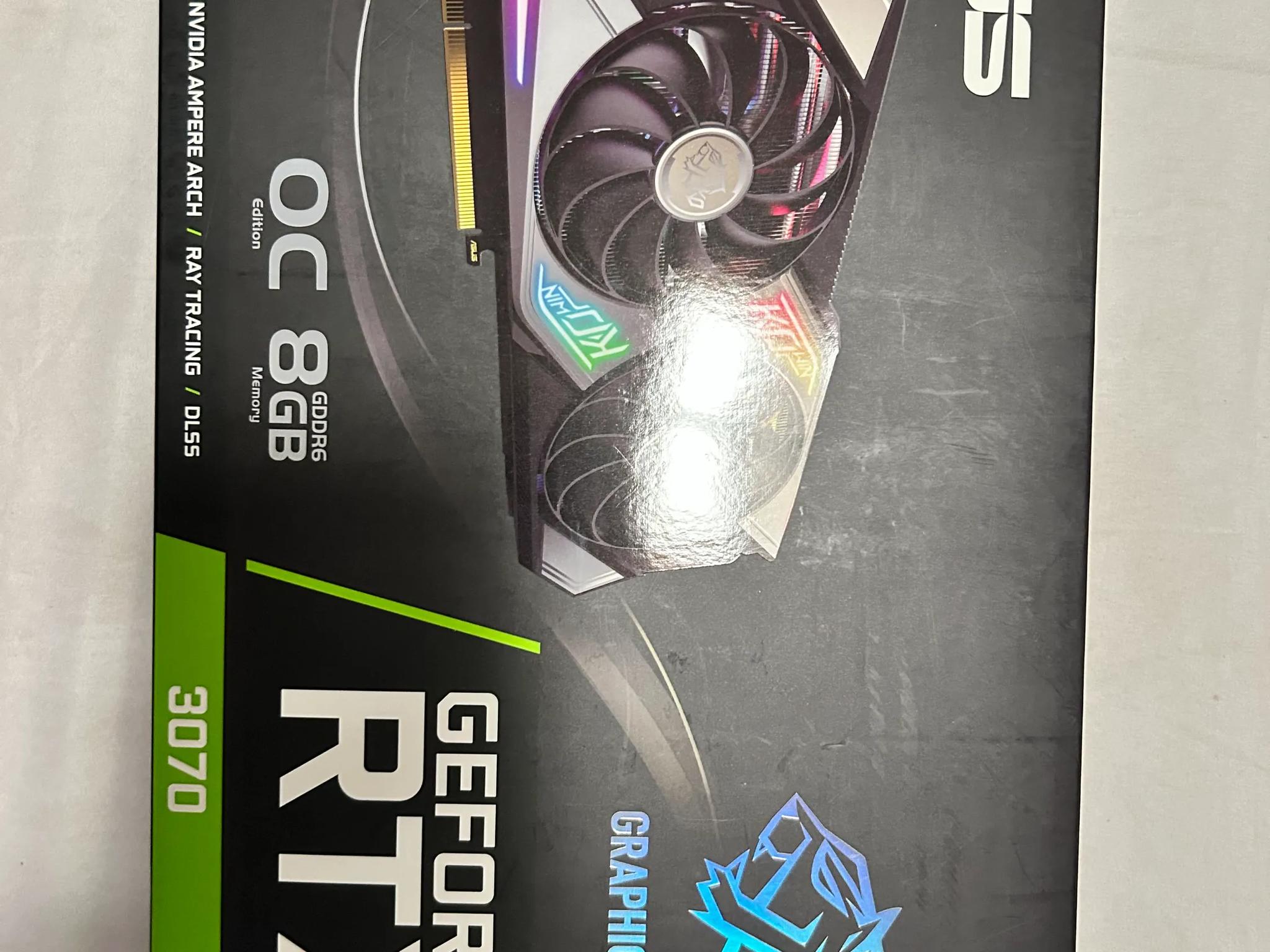 ASUS KO NIVIDIA GeForce RTX 3070 OC Edition 8GB GDDR6 Gaming Video Graphics Card