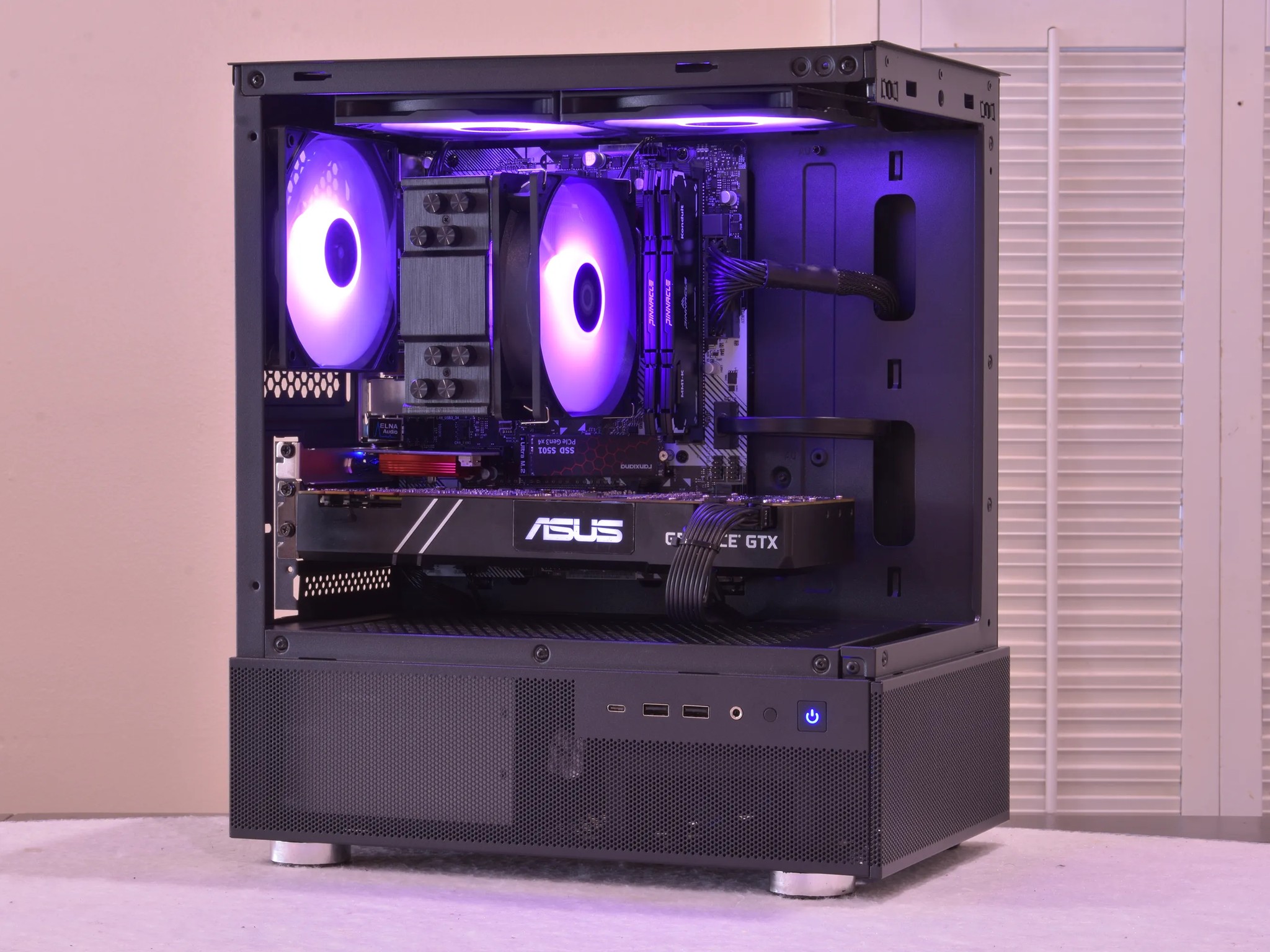 💸Budget Gamer💸 Ryzen 5 3600 | GTX 1080ti 11GB | 16GB DDR4 | 1TB nVME SSD | RGB | Black Win11+Wifi